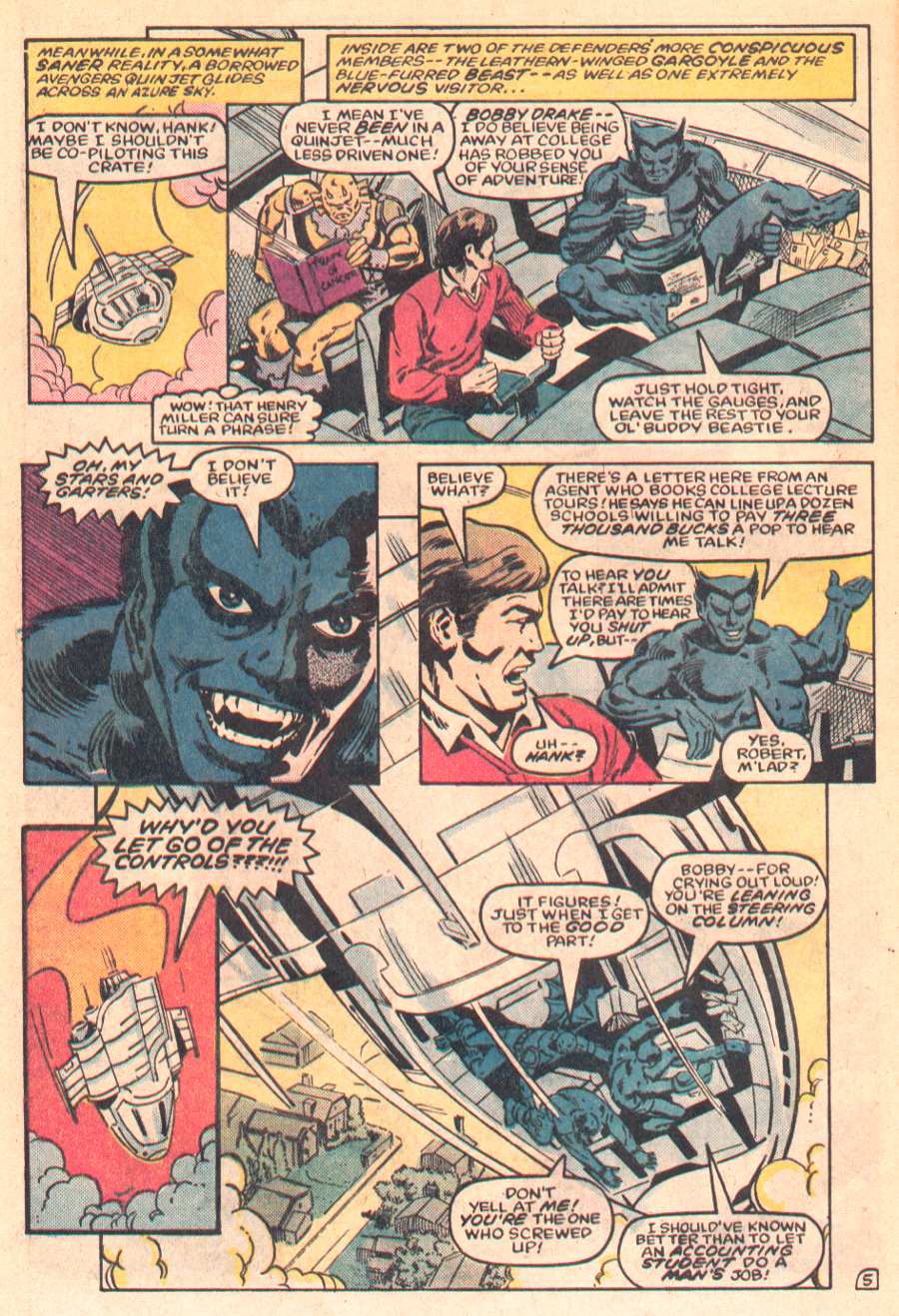 Read online The Defenders (1972) comic -  Issue #123 - 7