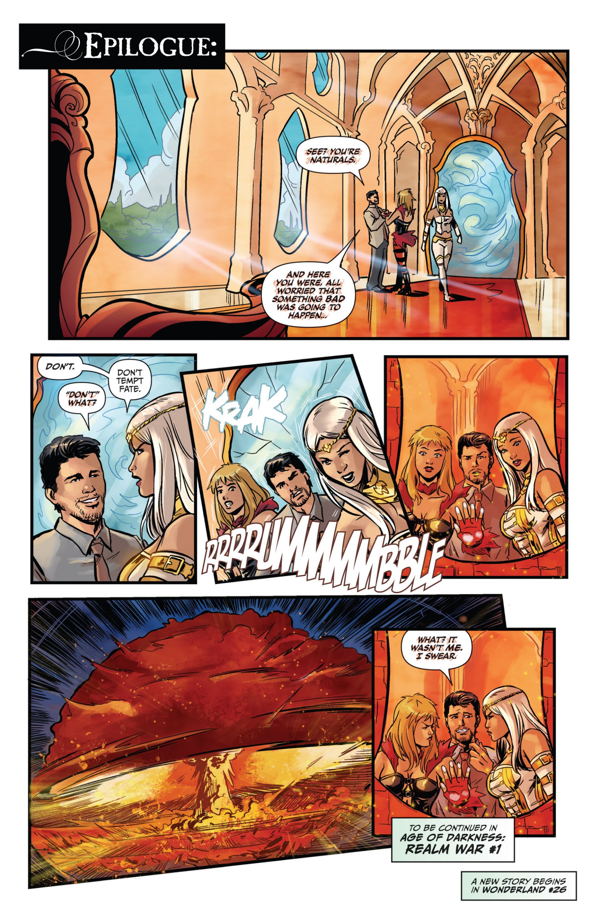 Read online Grimm Fairy Tales presents Wonderland comic -  Issue #25 - 38