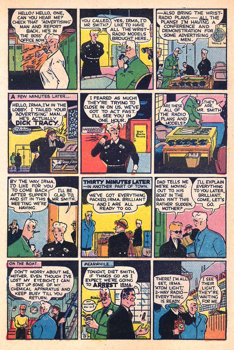 Read online Dick Tracy comic -  Issue #112 - 12