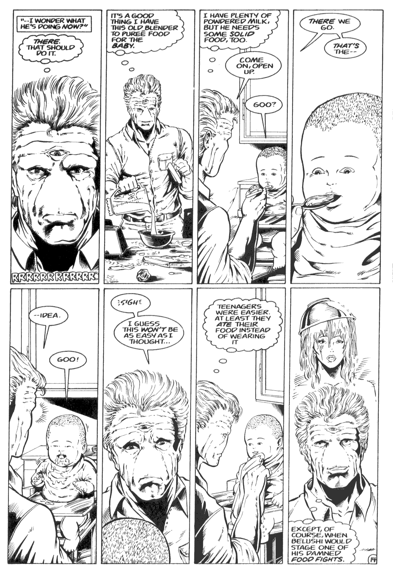 Read online Ex-Mutants (1986) comic -  Issue #2 - 16