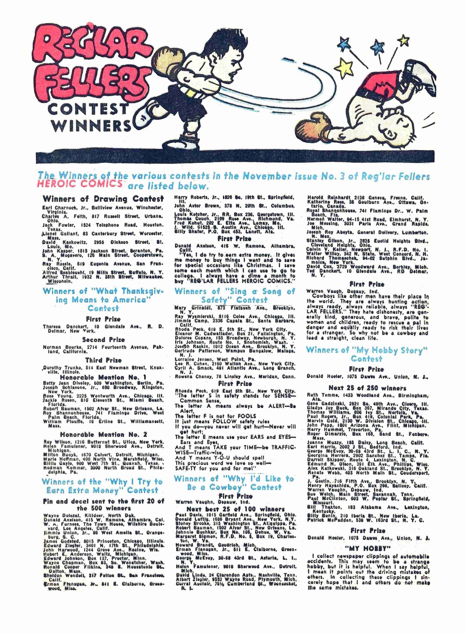 Read online Reg'lar Fellers Heroic Comics comic -  Issue #6 - 9