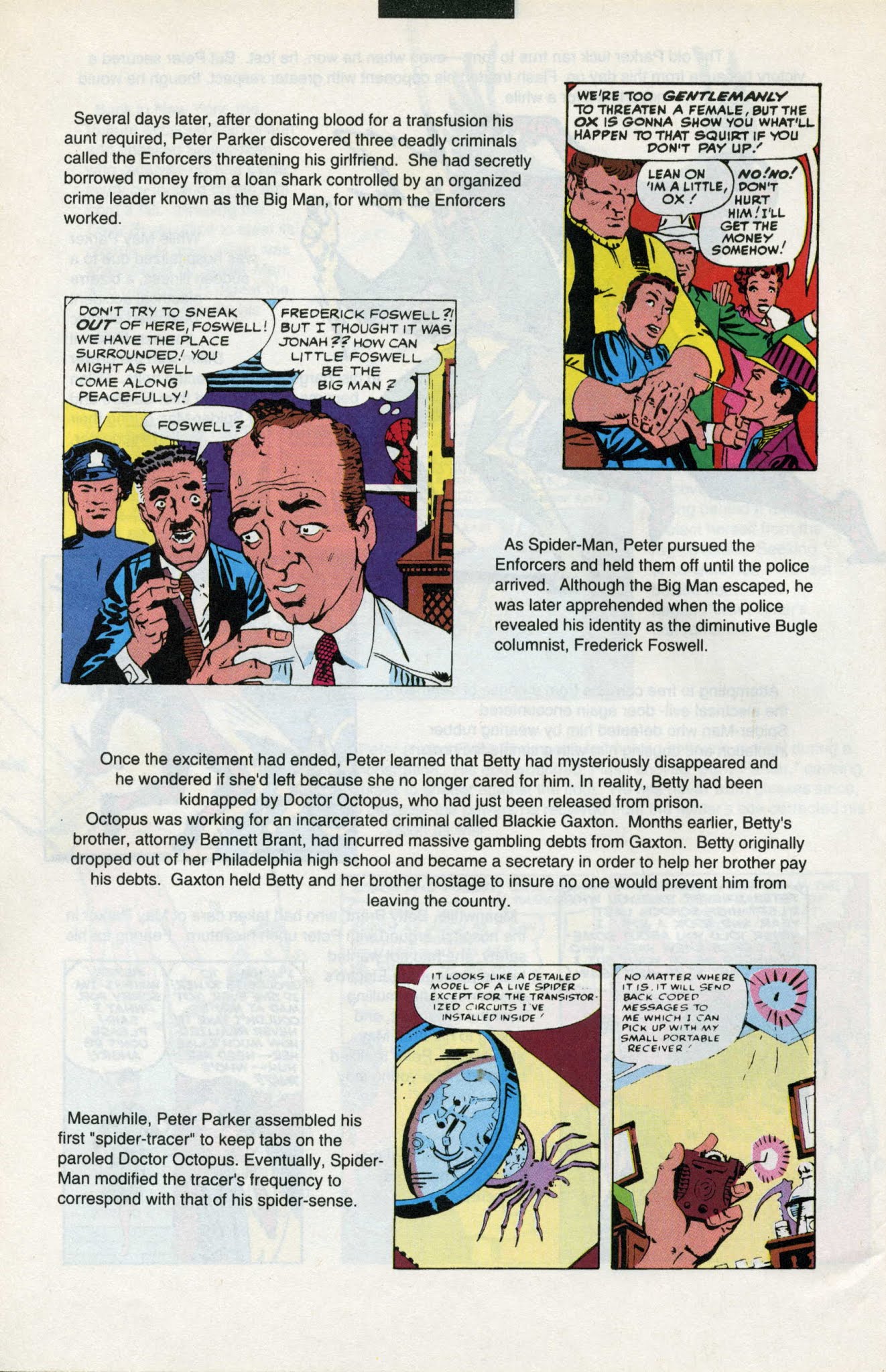 Read online Spider-Man Saga (1991) comic -  Issue #1 - 18