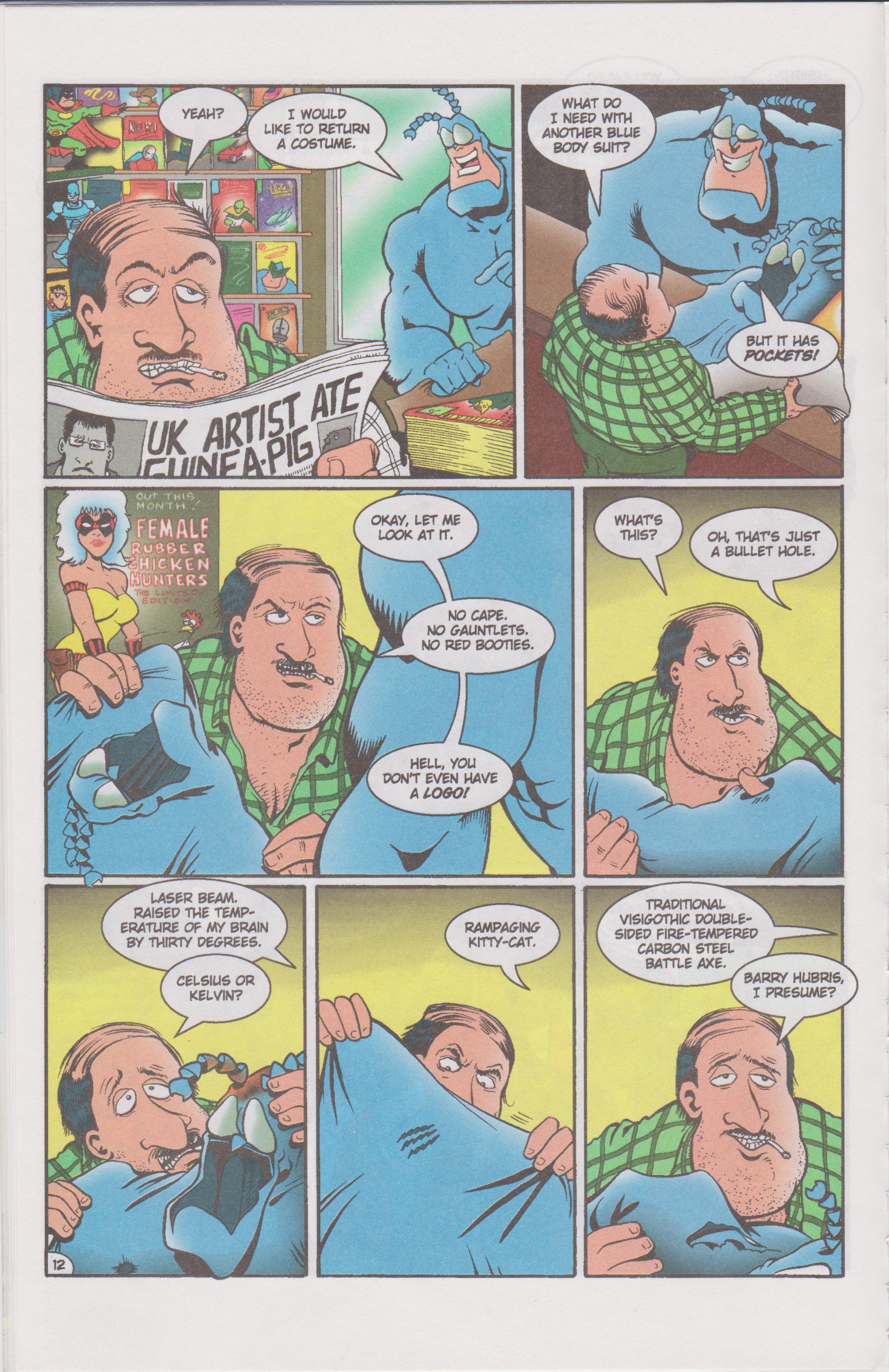 Read online The Tick Color comic -  Issue #6 - 14