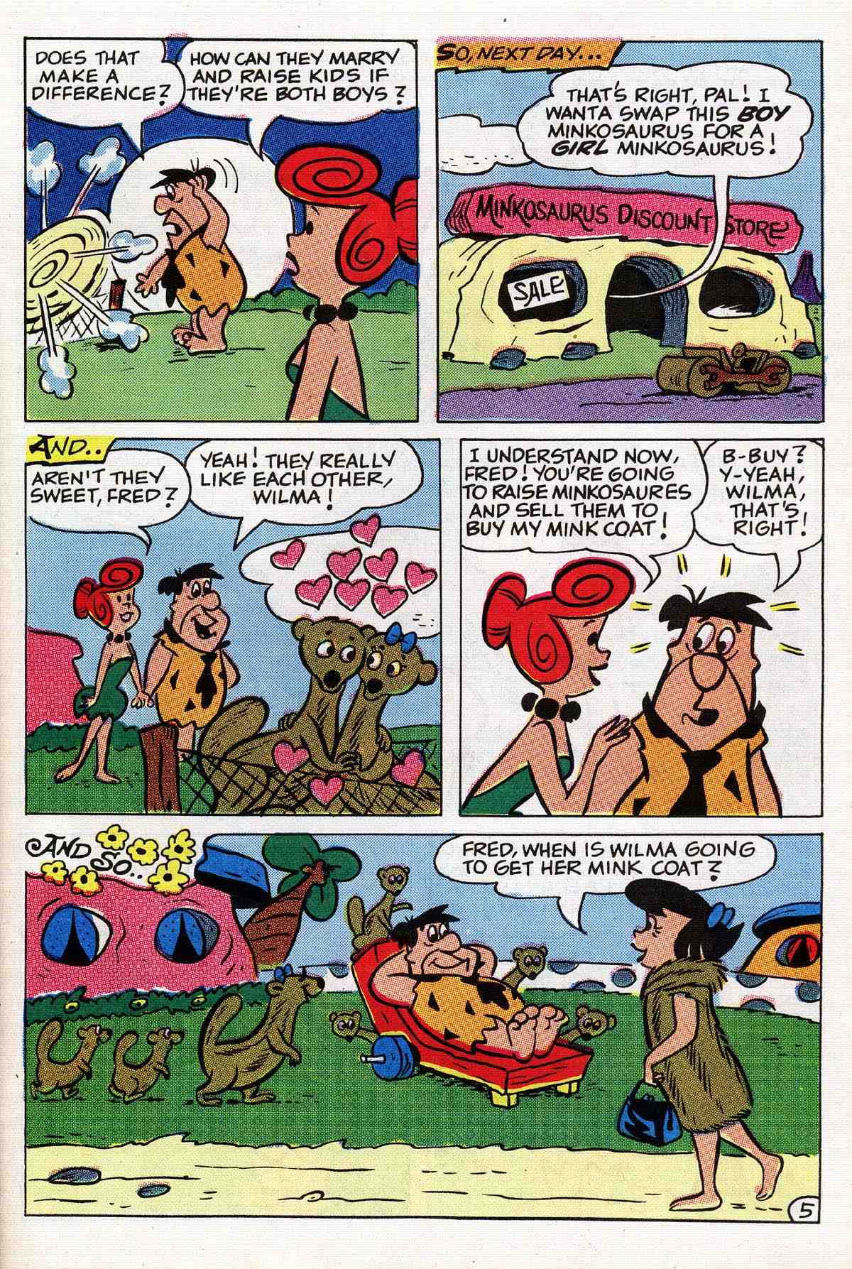 Read online The Flintstones Giant Size comic -  Issue #2 - 63