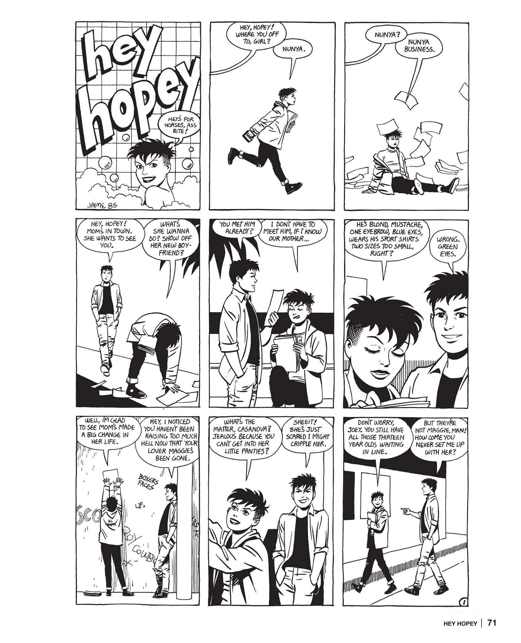 Read online Maggie the Mechanic: The Love & Rockets Library - Locas comic -  Issue # TPB (Part 1) - 71