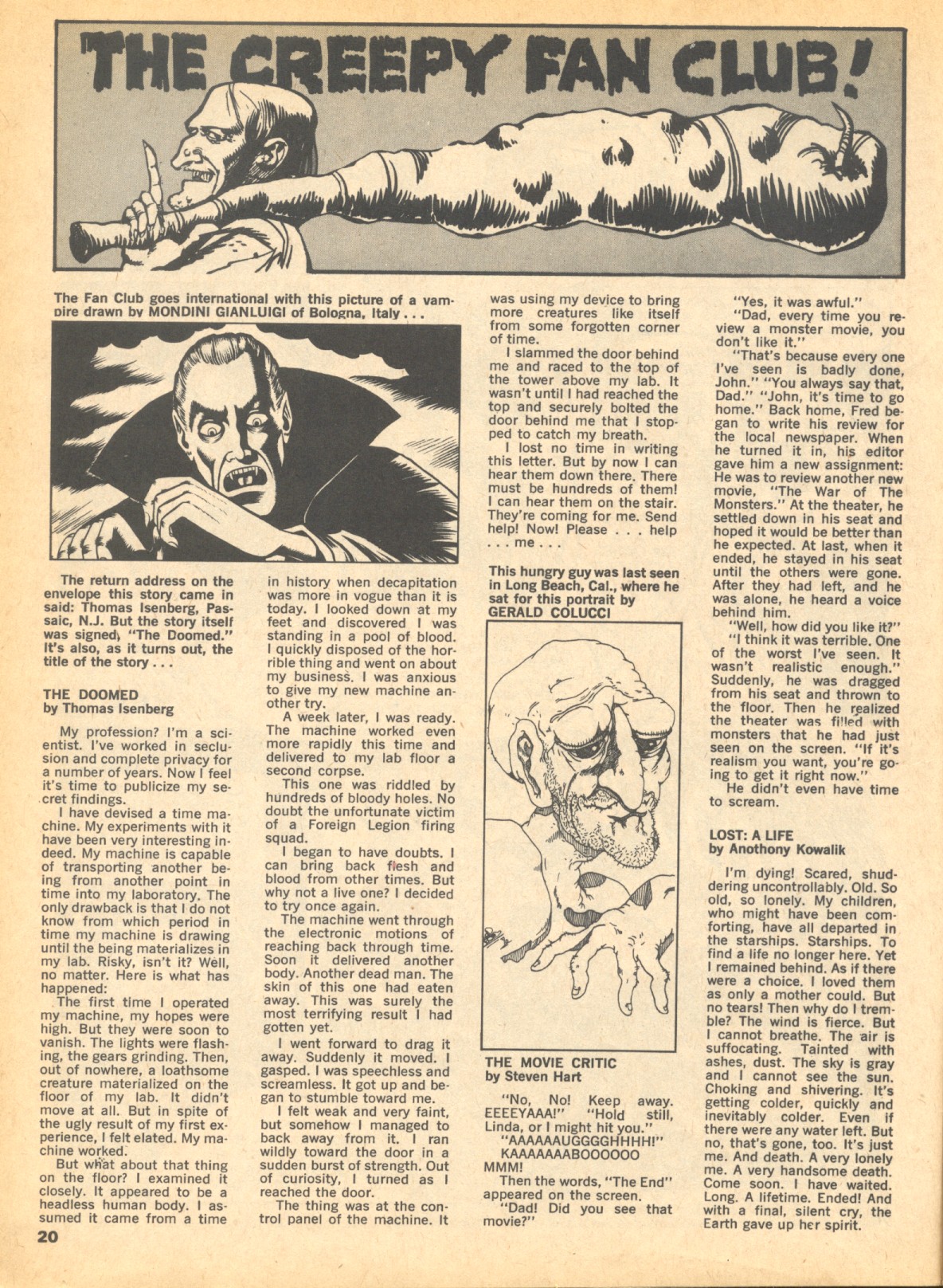 Read online Creepy (1964) comic -  Issue #34 - 20