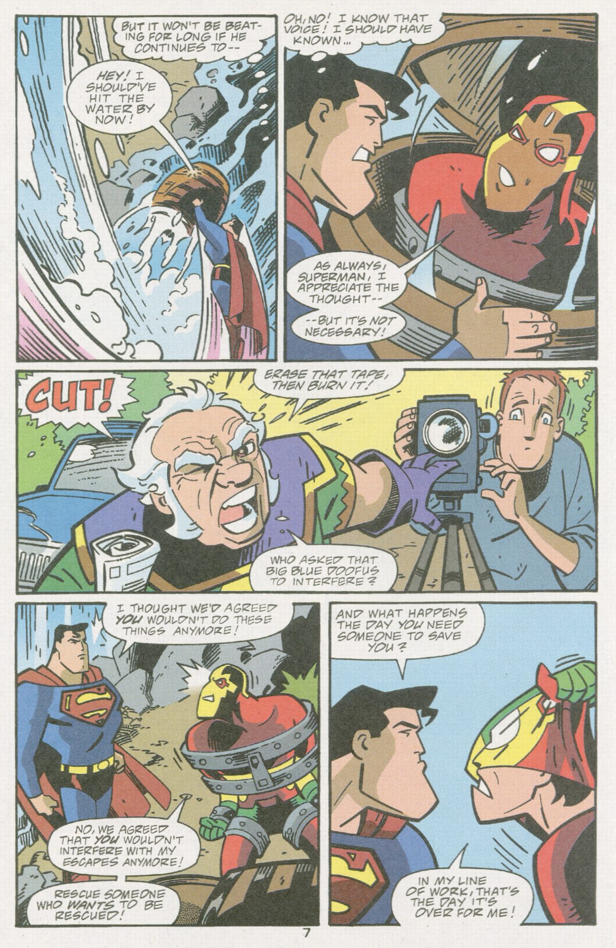 Superman Adventures Issue #53 #56 - English 9