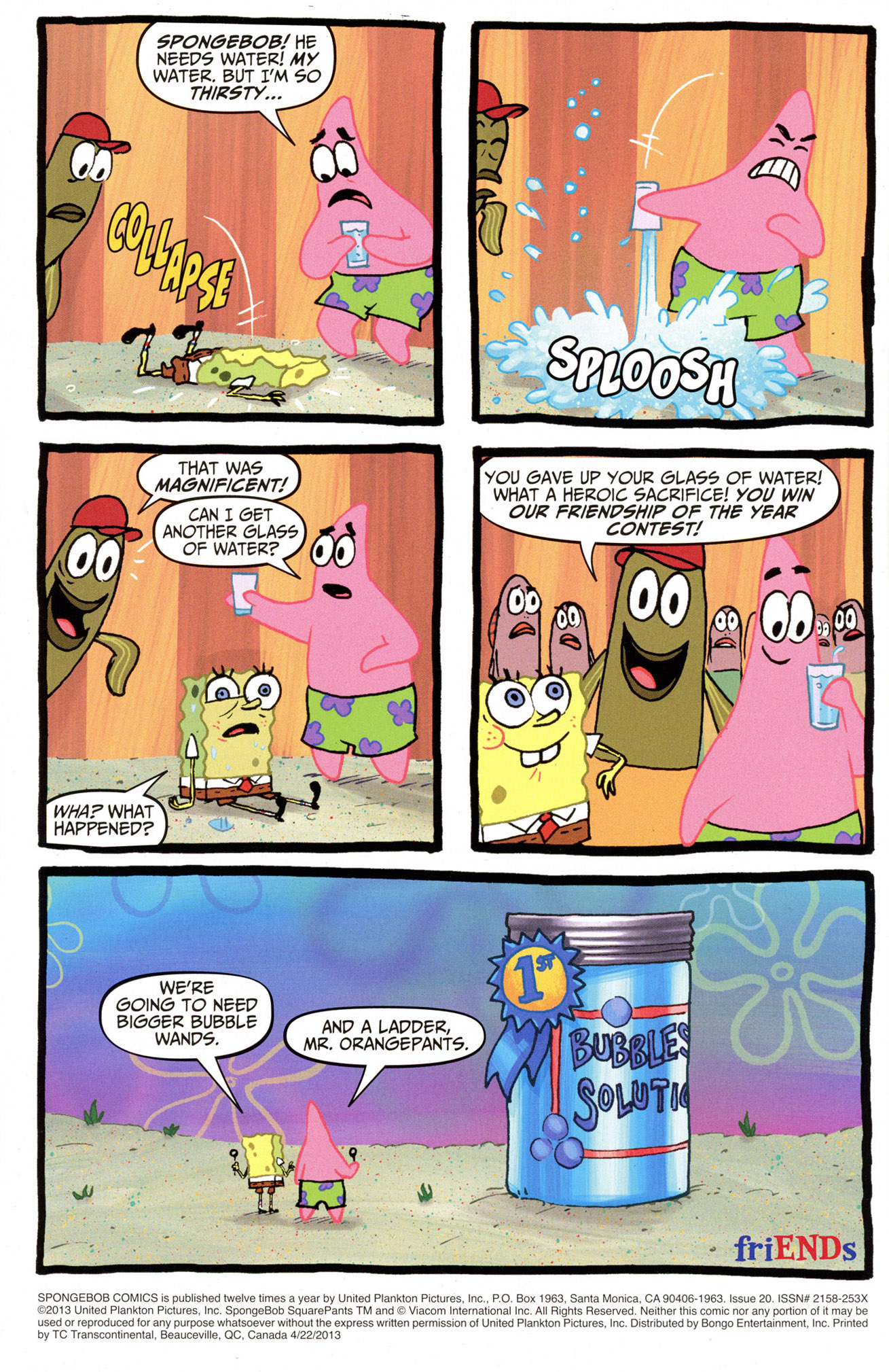 Read online SpongeBob Comics comic - Issue #20.