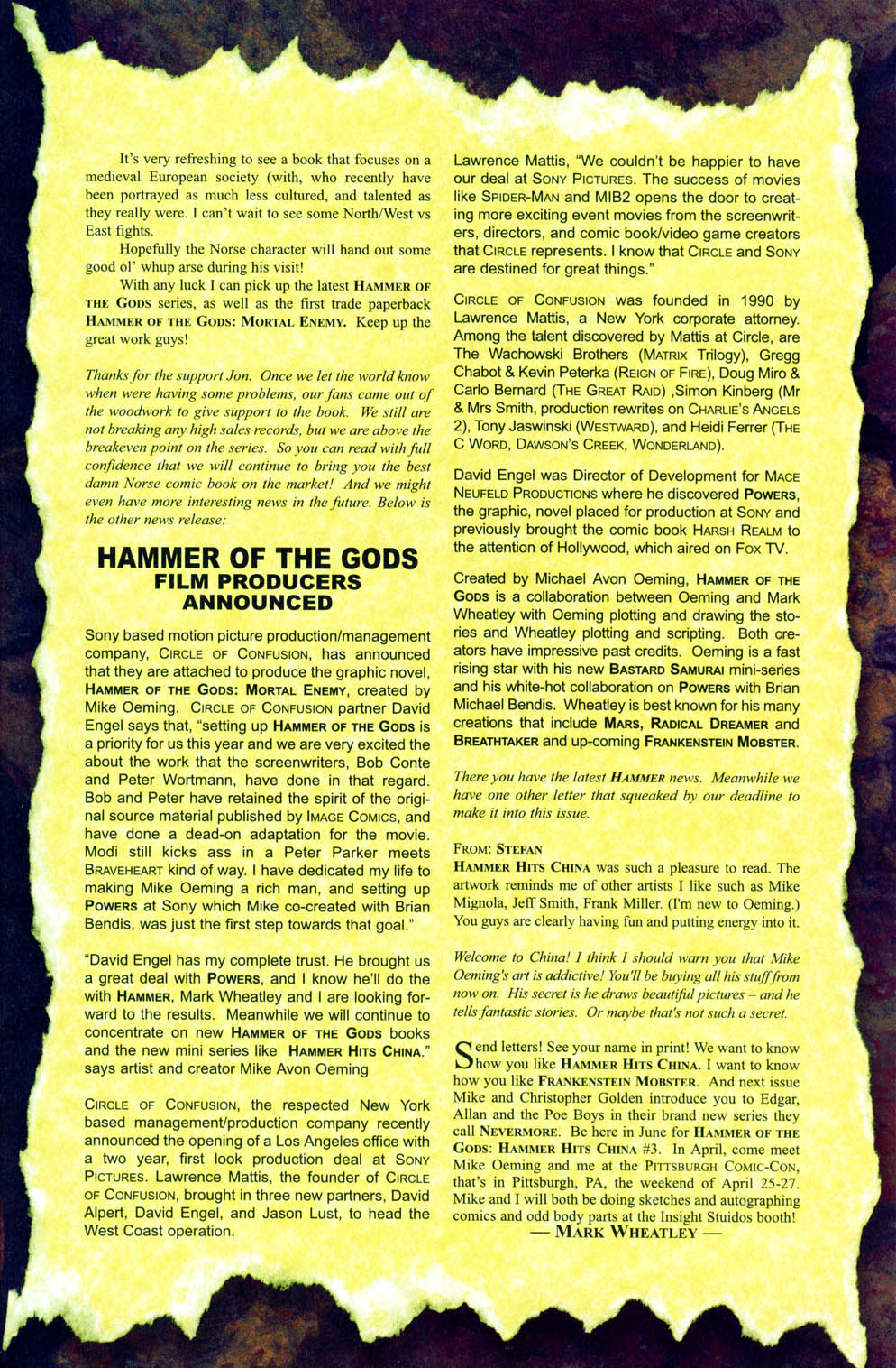 Read online Hammer of the Gods: Hammer Hits China comic -  Issue #2 - 25