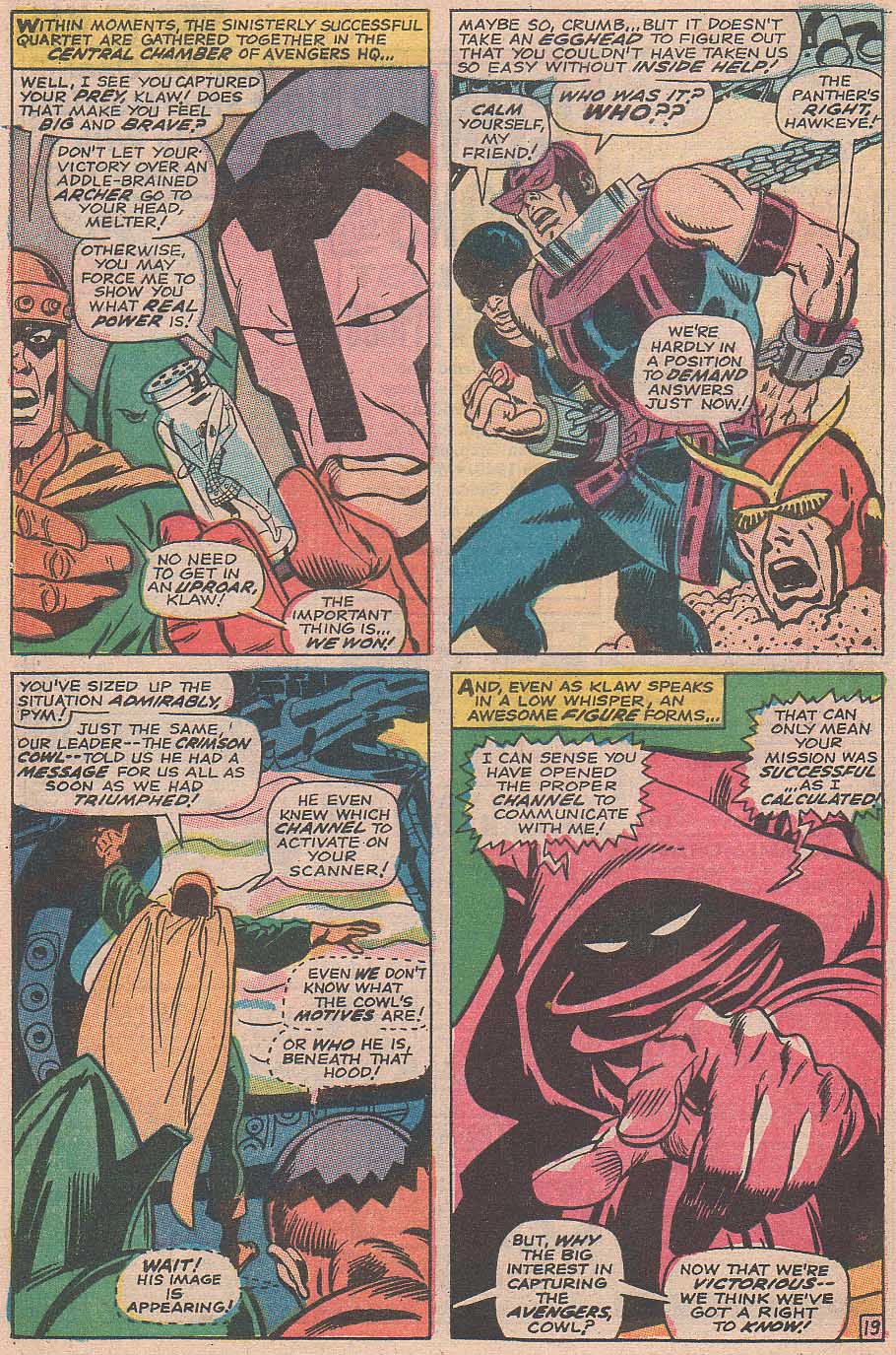 Read online The Avengers (1963) comic -  Issue #54 - 20
