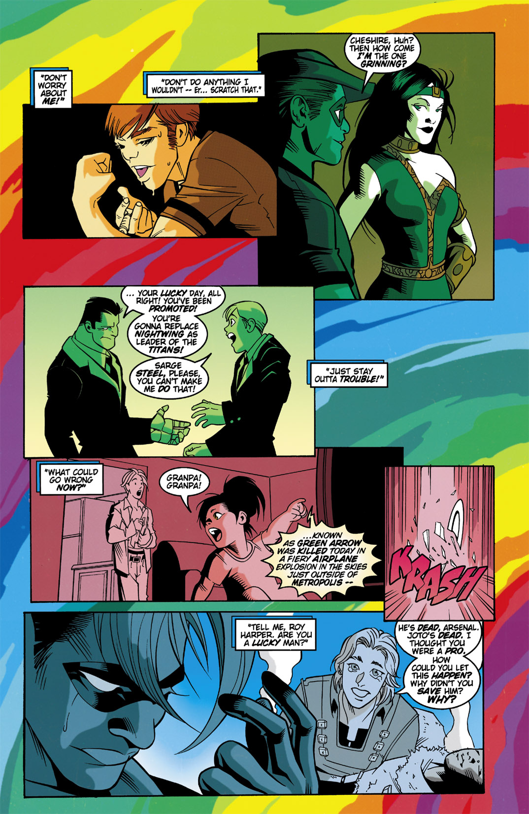 Read online Arsenal comic -  Issue #3 - 21