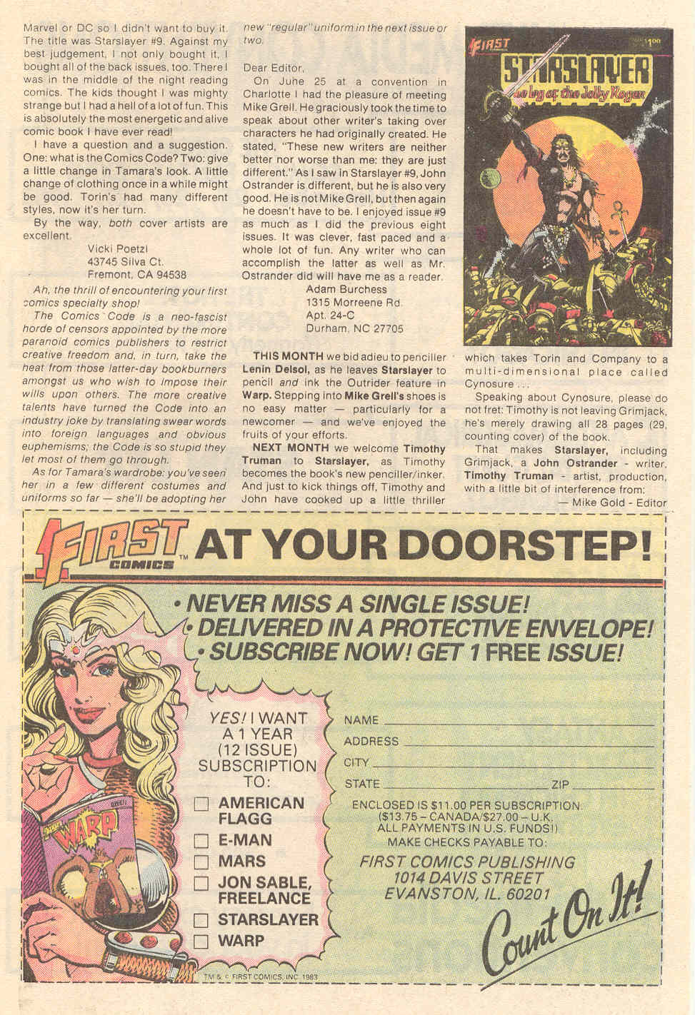 Read online Starslayer comic -  Issue #13 - 32