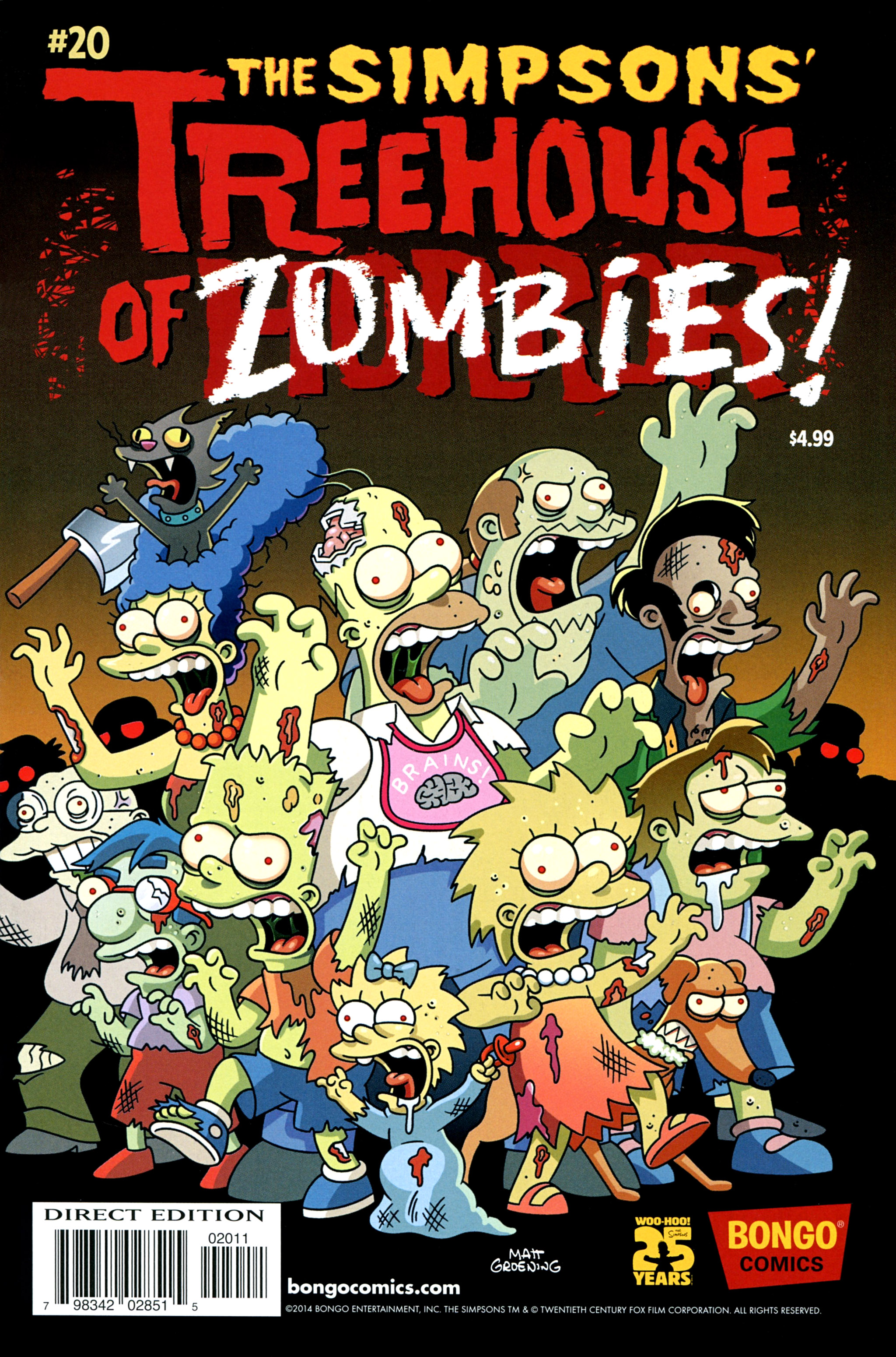 Read online Treehouse of Horror comic -  Issue #20 - 1