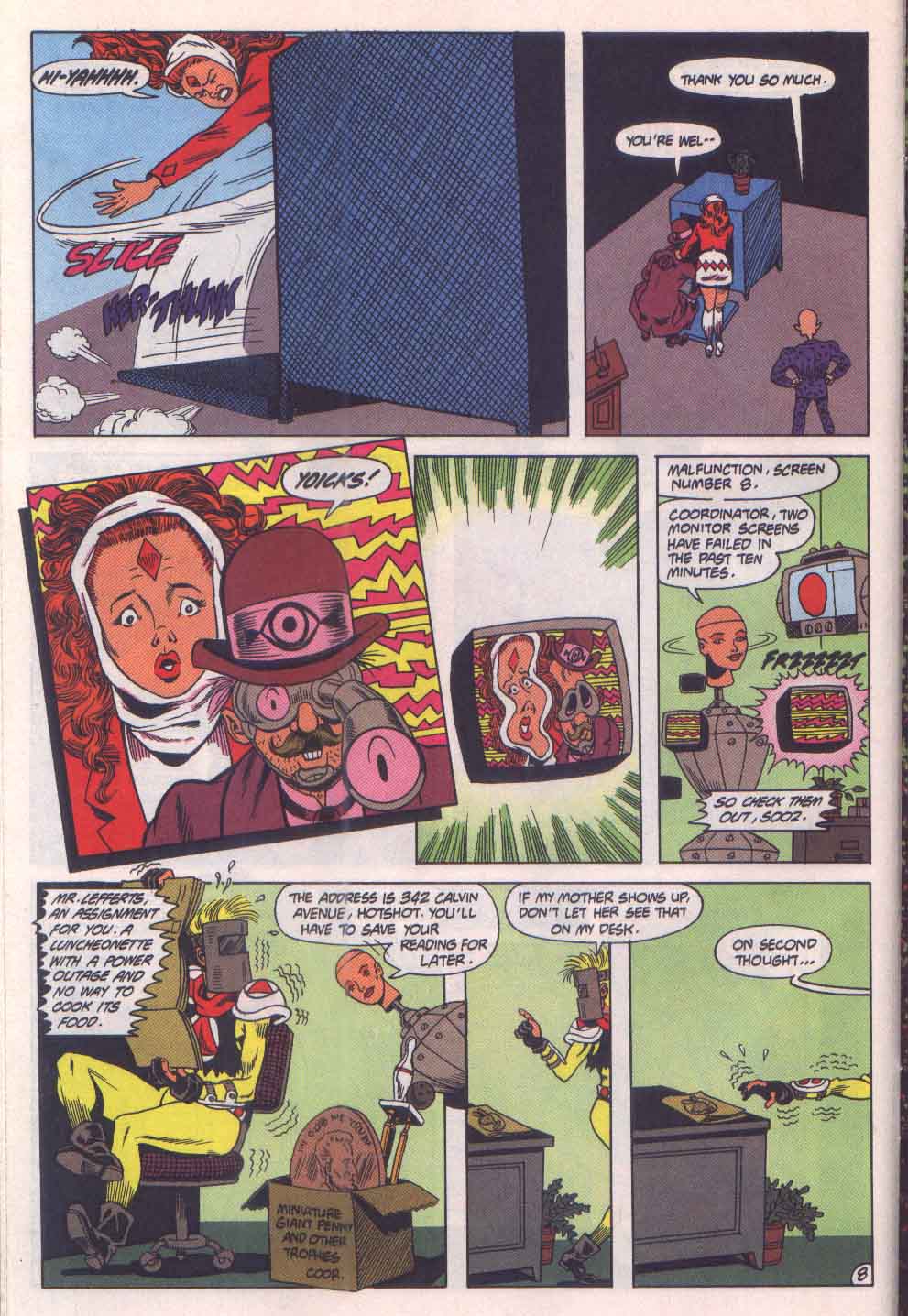 Read online Hero Hotline comic -  Issue #6 - 9