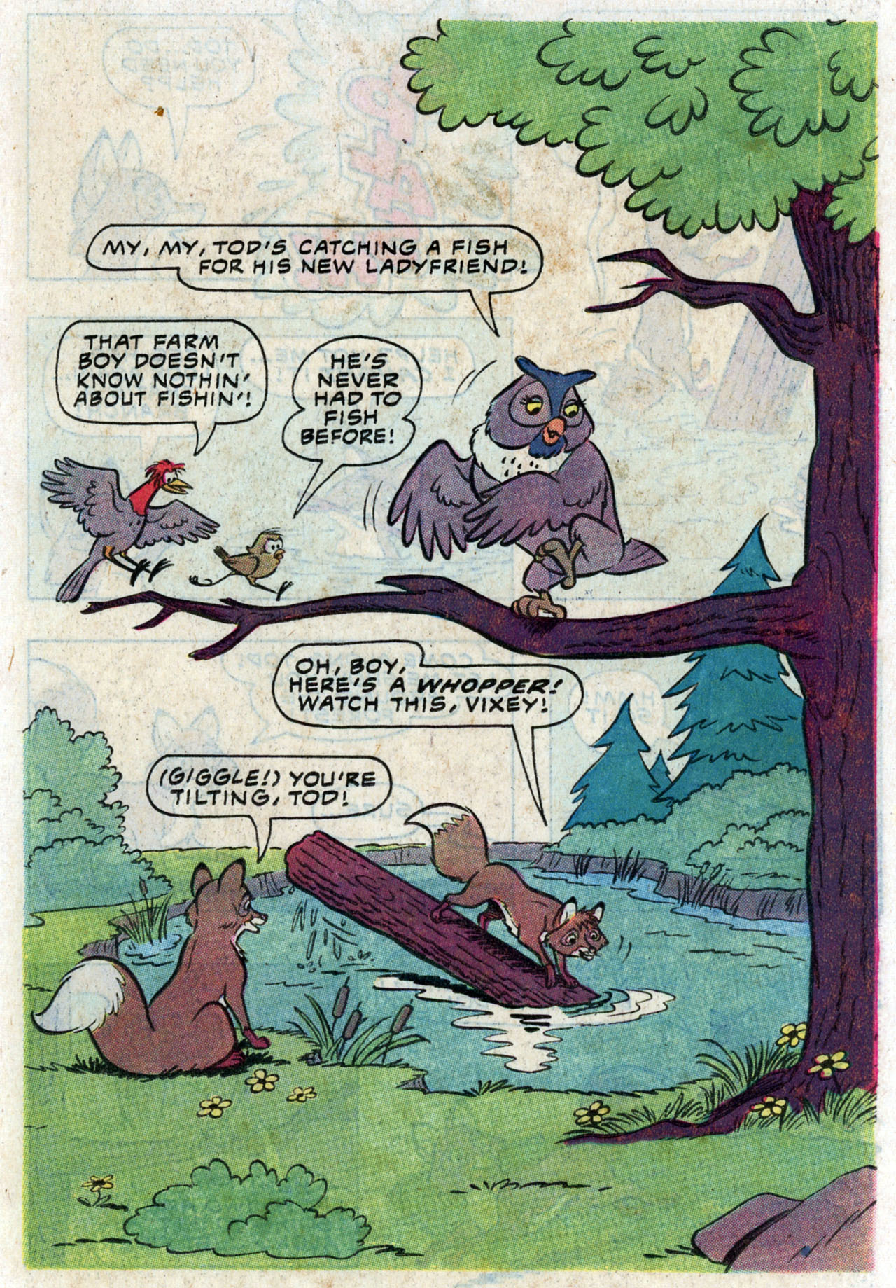 Read online Walt Disney Productions' The Fox and the Hound comic -  Issue #2 - 19