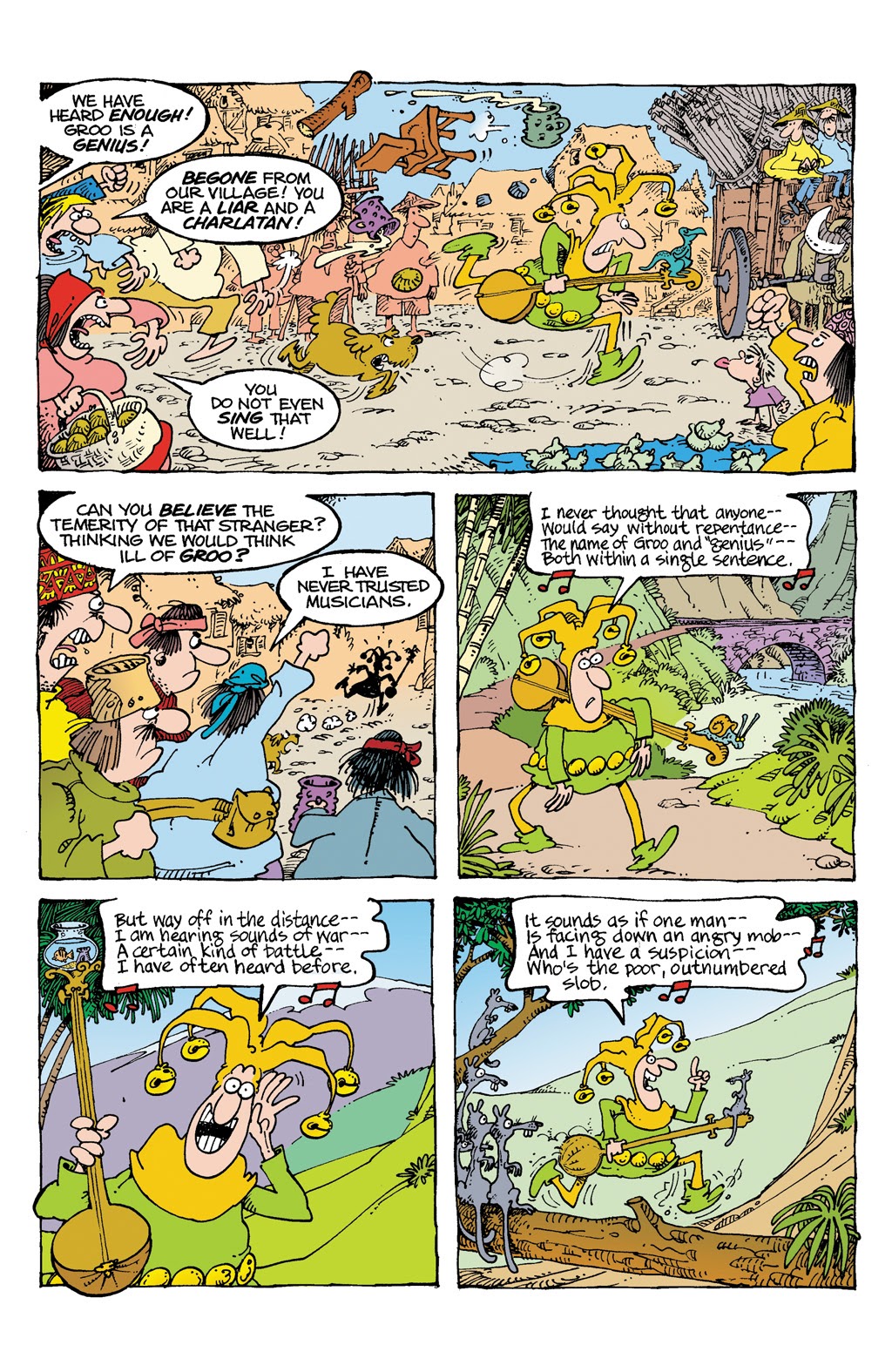 Read online Sergio Aragonés' Groo: The Most Intelligent Man In The World comic -  Issue # TPB - 20