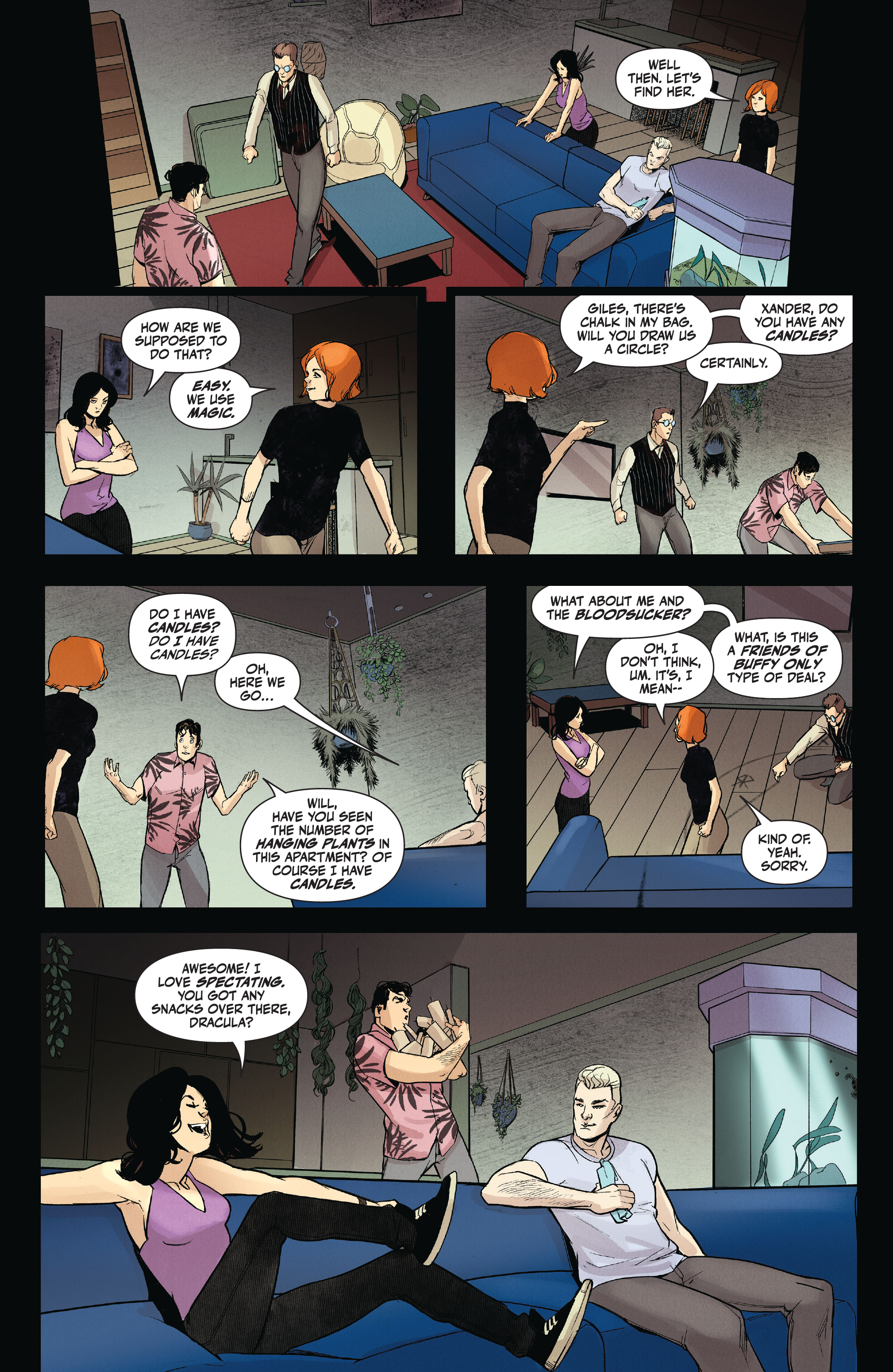 Read online The Vampire Slayer comic -  Issue #8 - 8