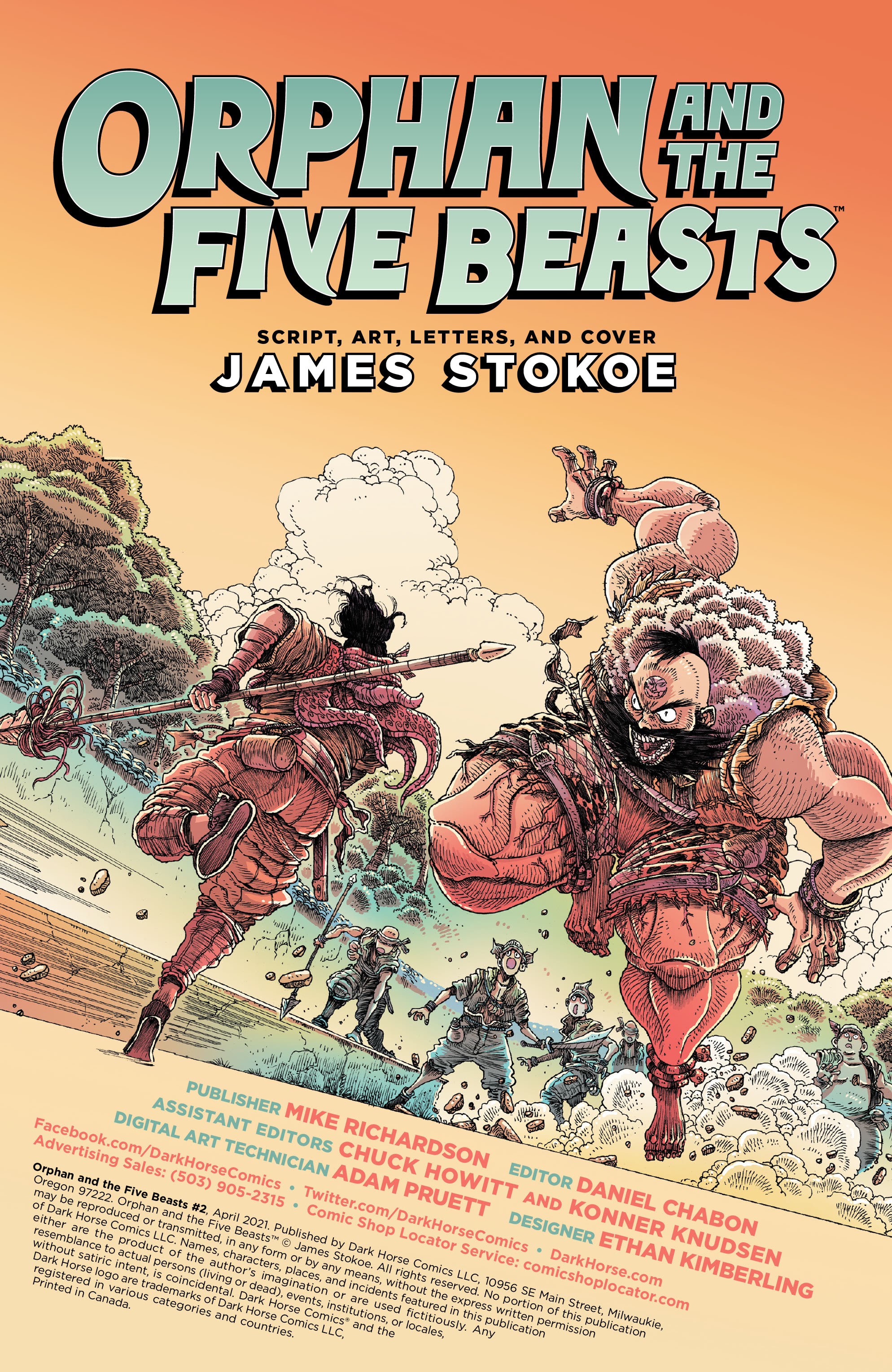 Read online Orphan and the Five Beasts comic -  Issue #2 - 2