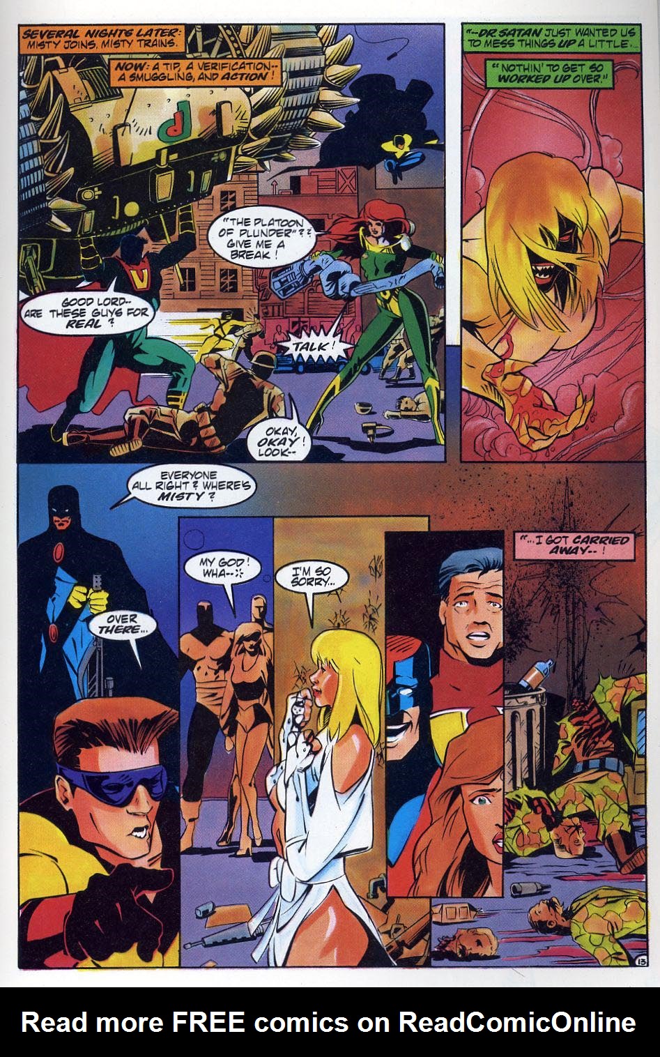 Read online Hero Alliance (1989) comic -  Issue #17 - 15