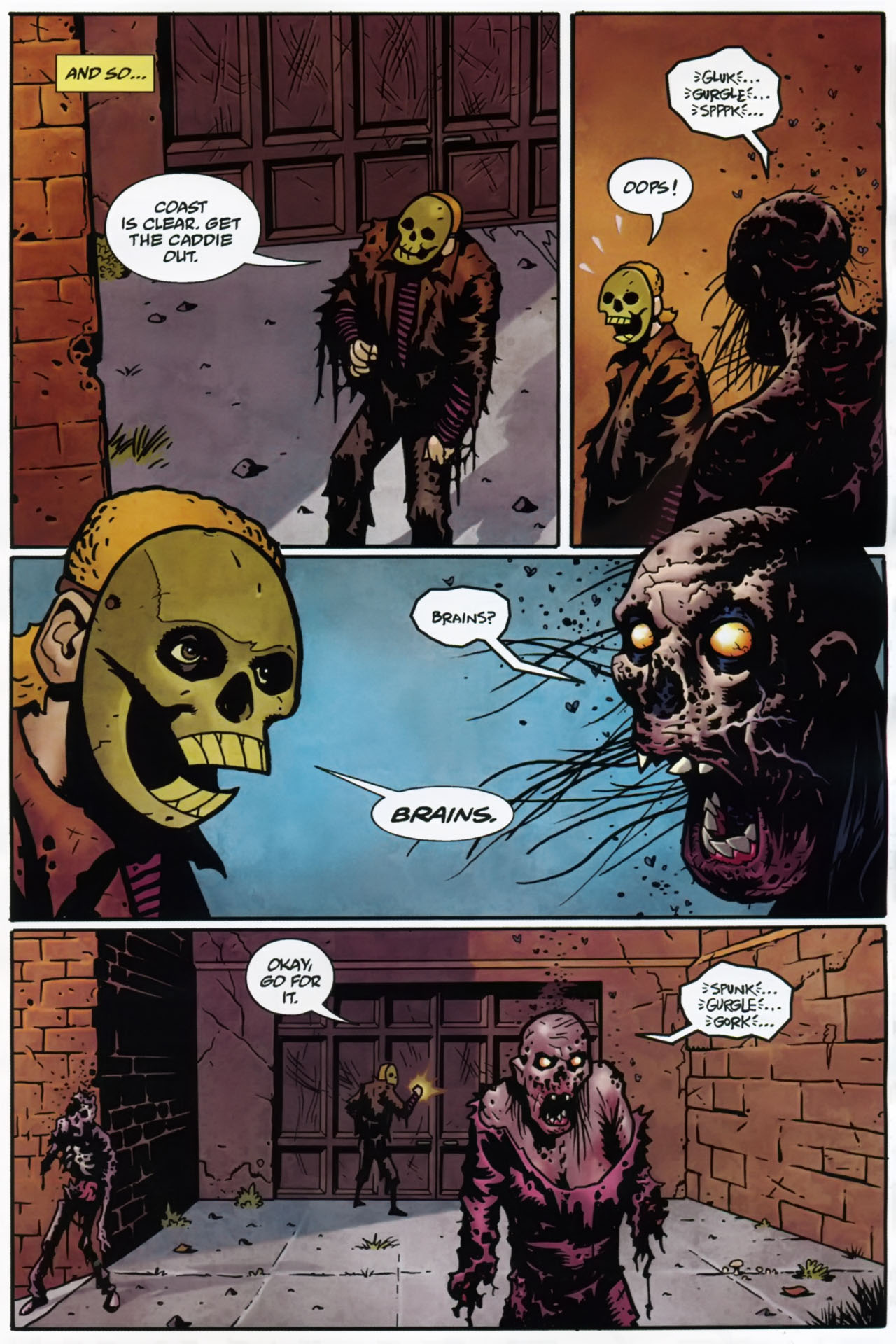 Read online Living With The Dead comic -  Issue #1 - 13
