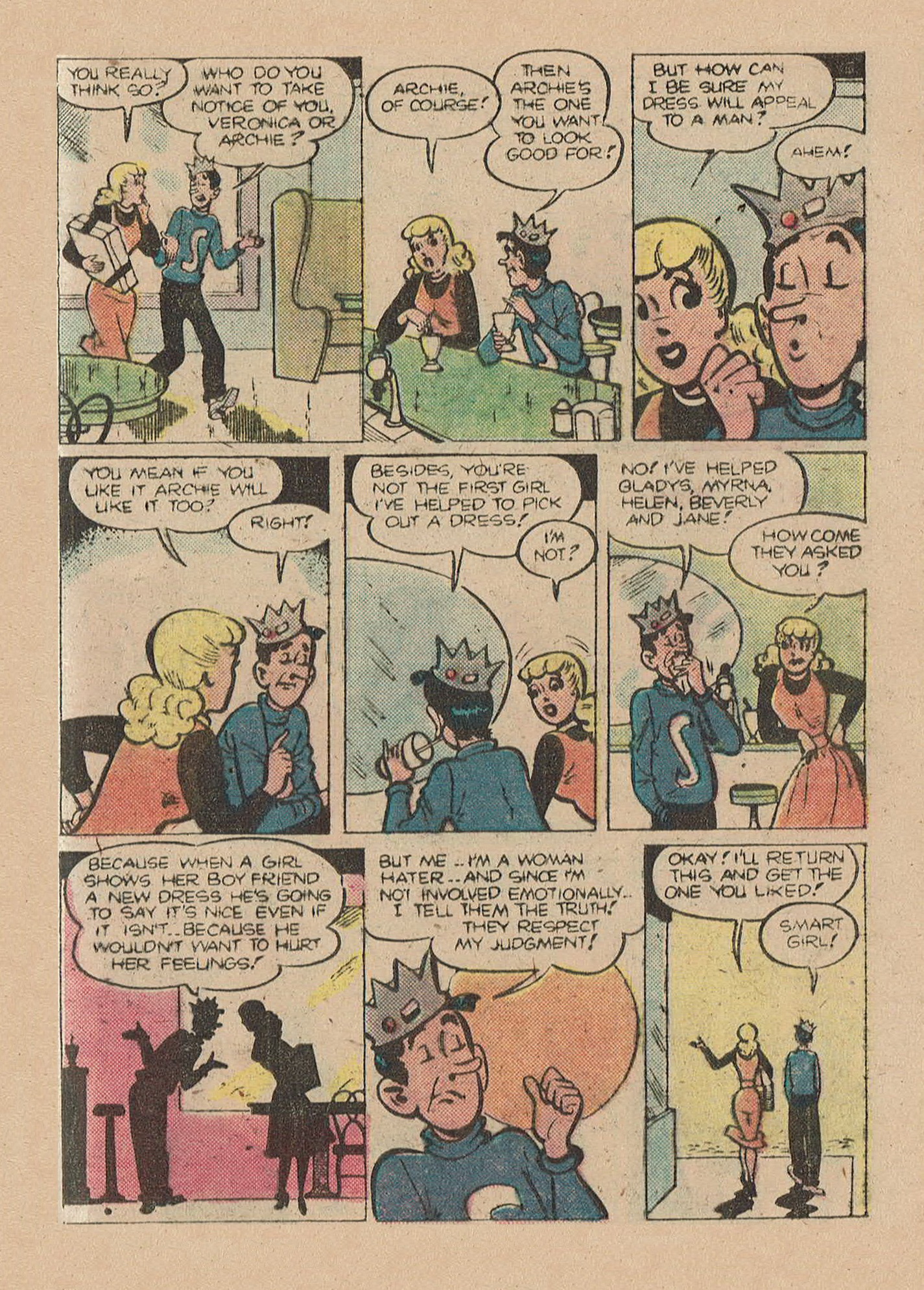 Read online Archie Digest Magazine comic -  Issue #41 - 97