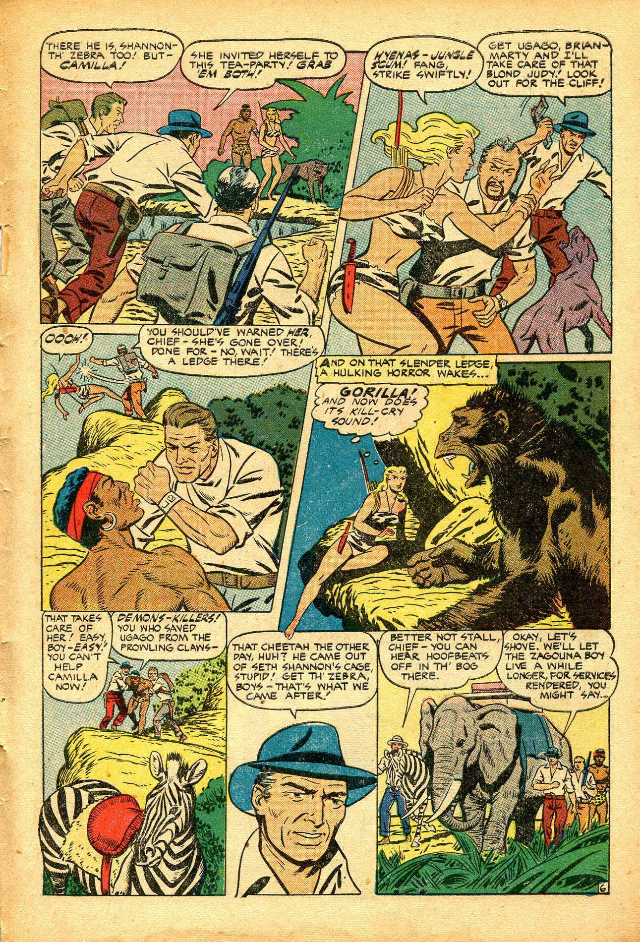 Read online Jungle Comics comic -  Issue #135 - 45
