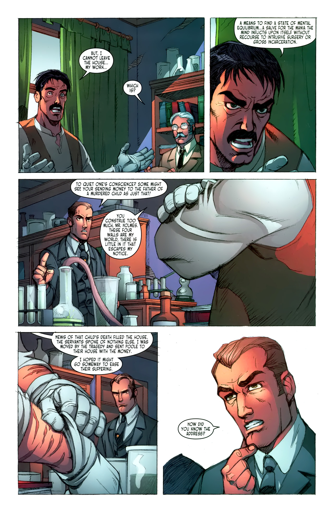 Read online Victorian Undead: Sherlock Holmes vs. Jekyll and Hyde comic -  Issue # Full - 17