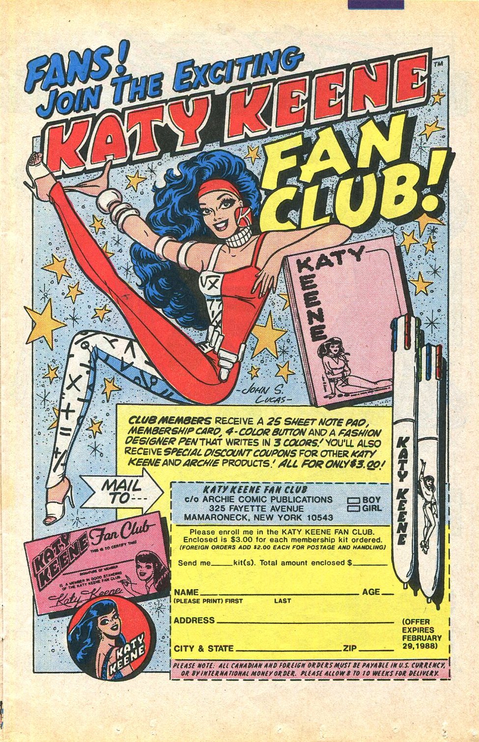 Read online Katy Keene (1983) comic -  Issue #24 - 15