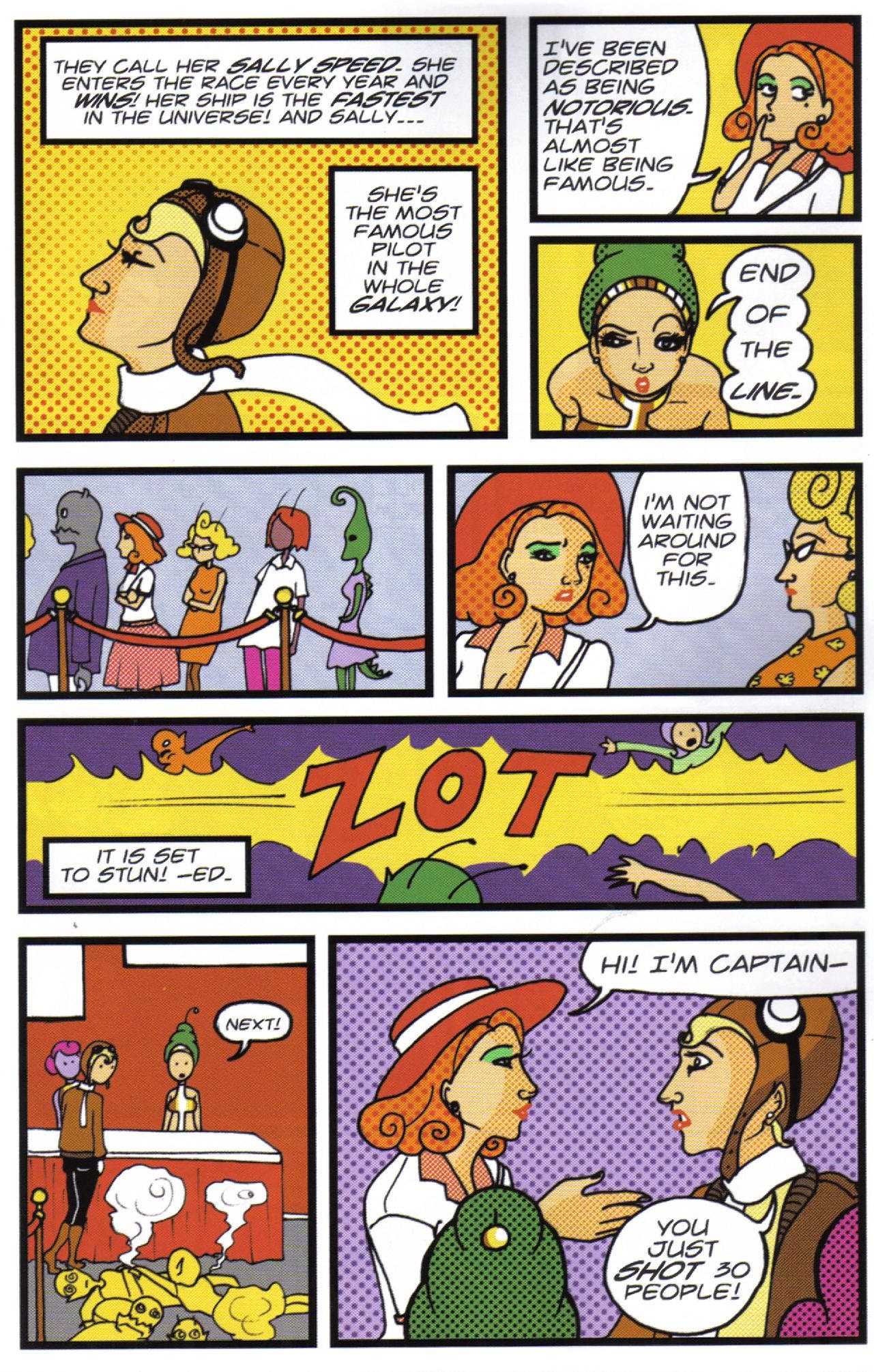 Read online I Was Kidnapped By Lesbian Pirates From Outer Space comic -  Issue #4 - 13