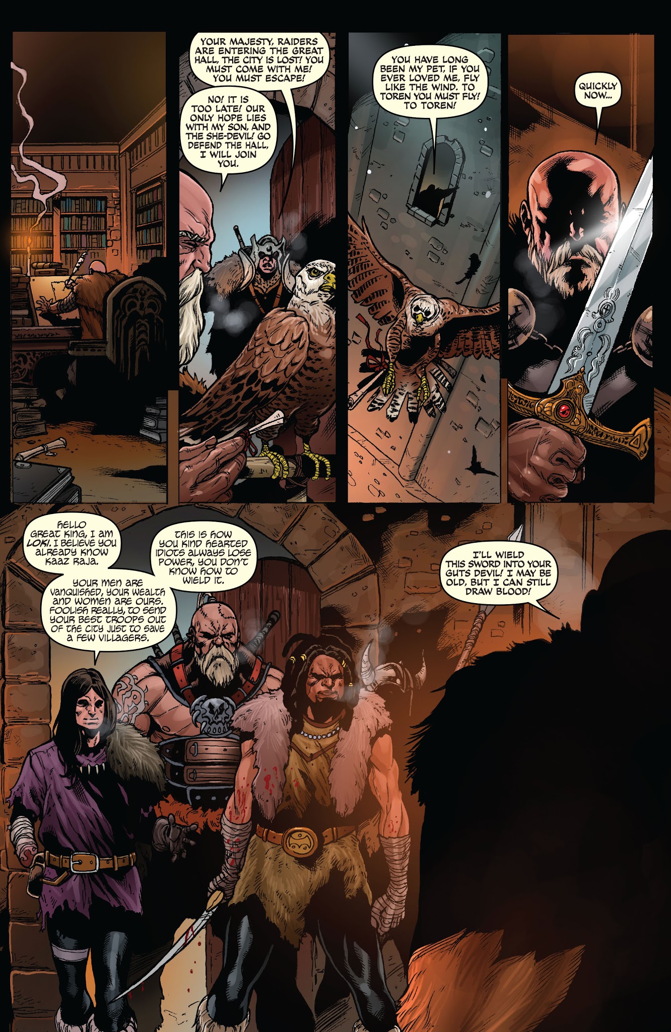 Read online Red Sonja: Revenge of the Gods comic -  Issue #2 - 13