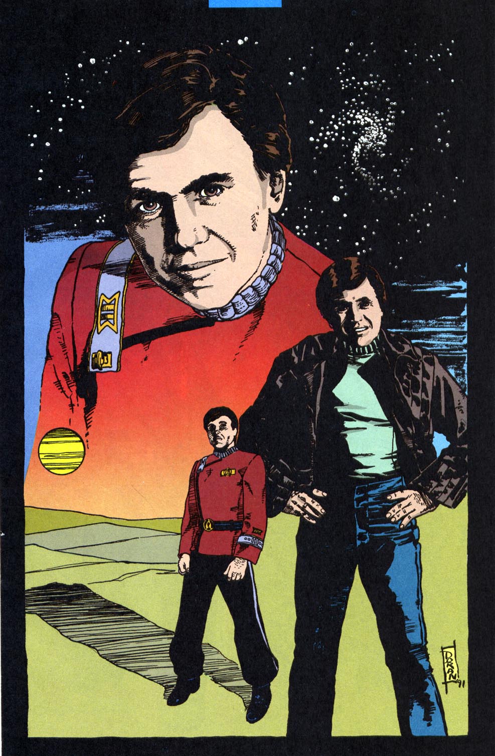 Read online Star Trek (1989) comic -  Issue #24 - 49