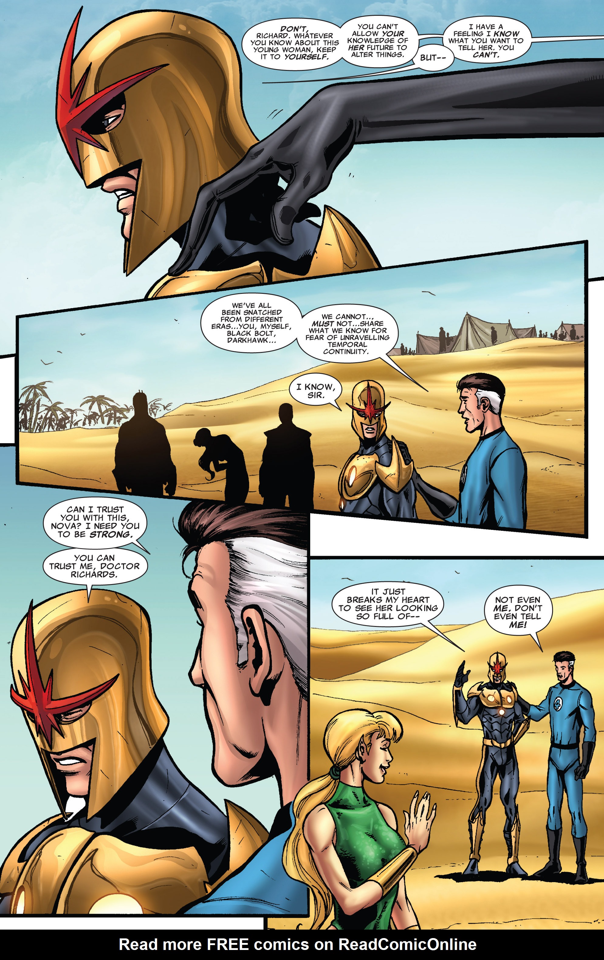 Read online Nova (2007) comic -  Issue #33 - 5