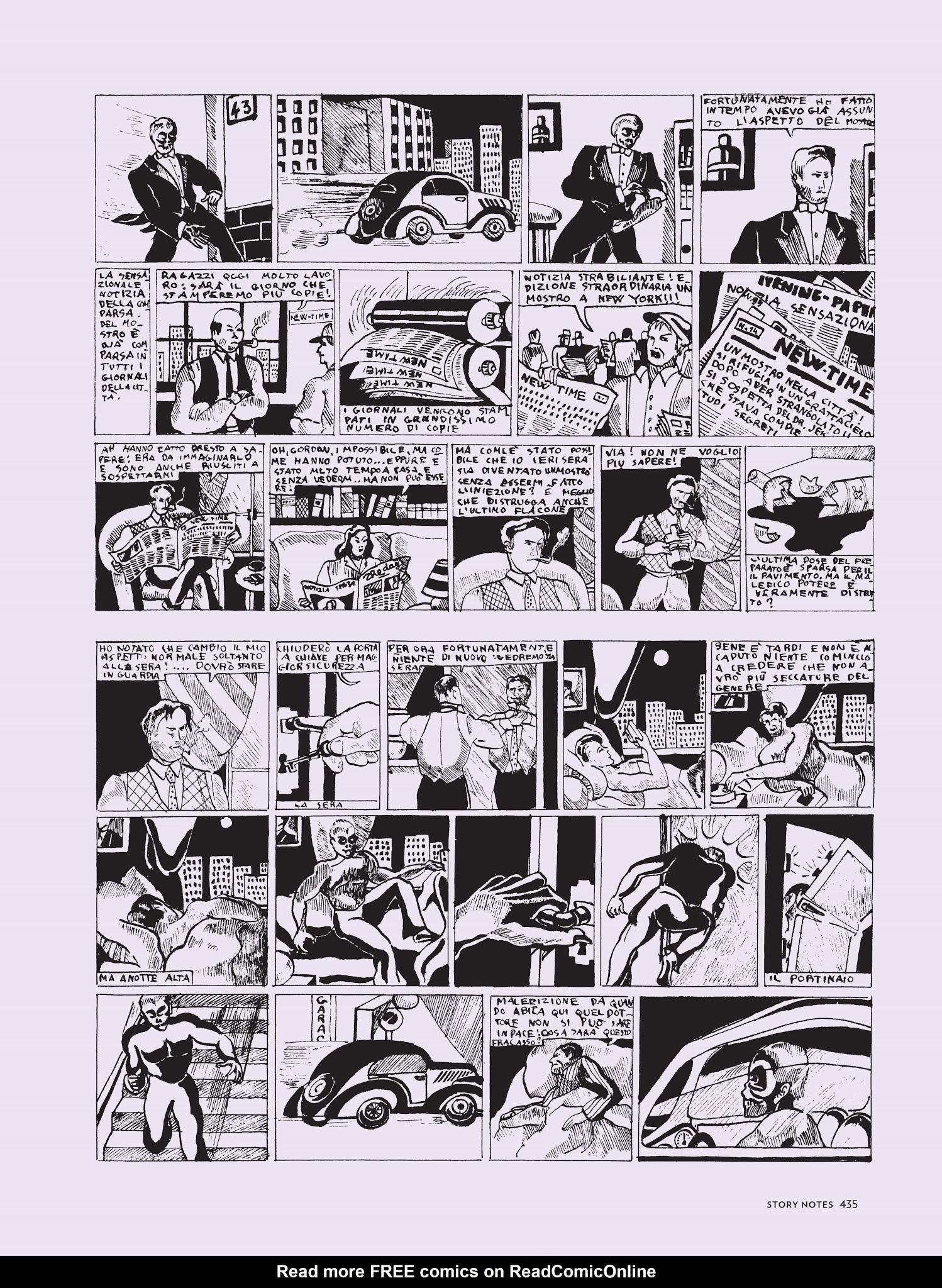 Read online The Complete Crepax comic -  Issue # TPB 3 - 418