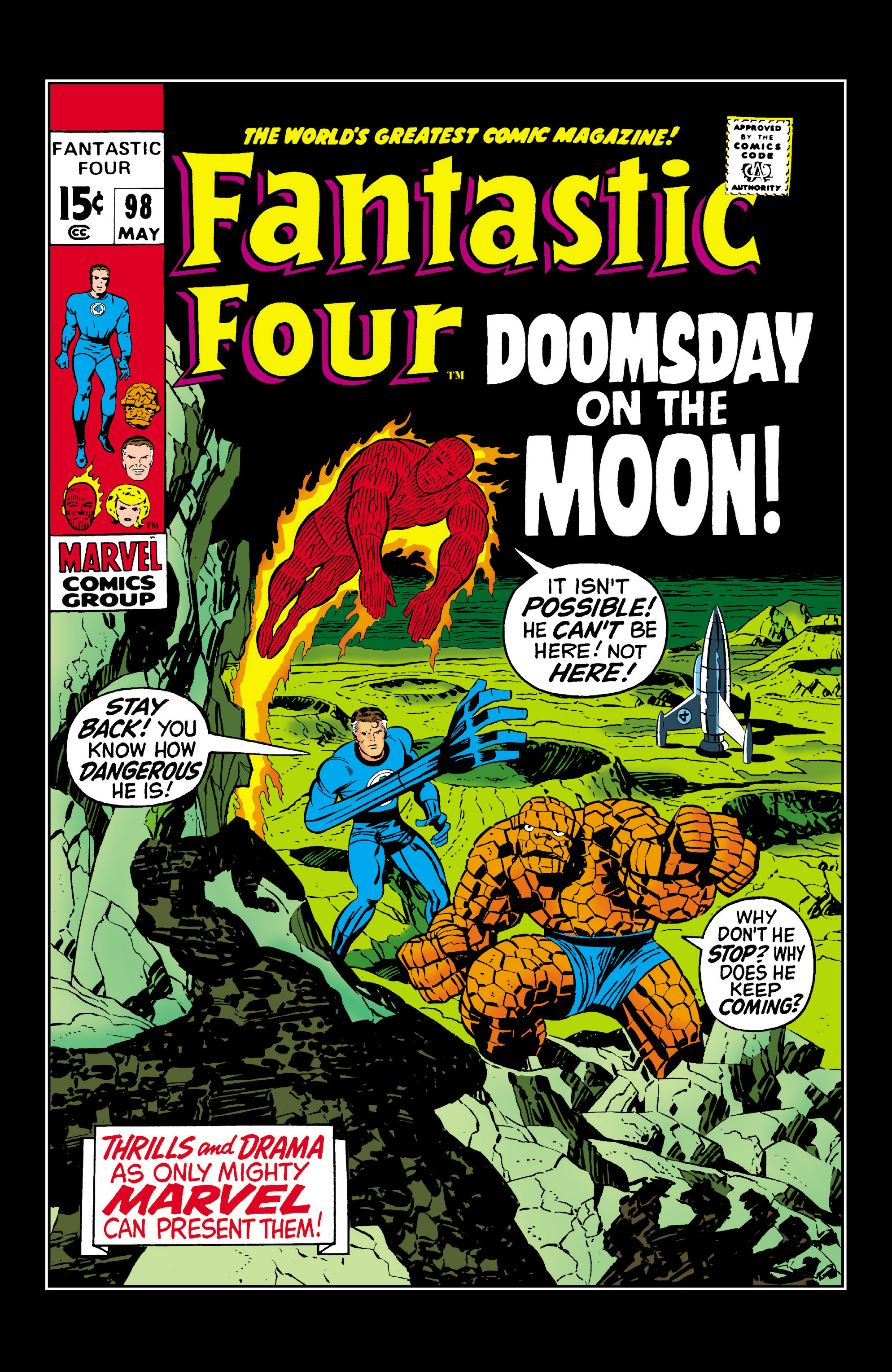 Read online Marvel Masterworks: The Fantastic Four comic -  Issue # TPB 10 (Part 1) - 92