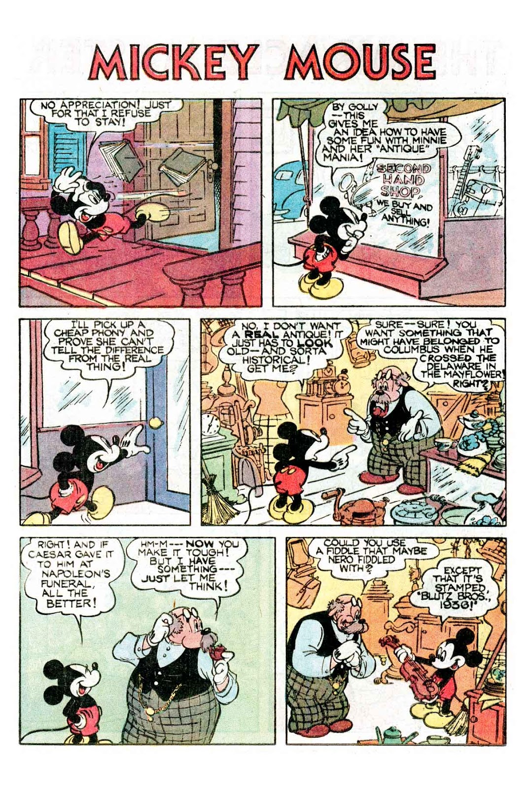 Walt Disney's Mickey Mouse issue 244 - Page 12