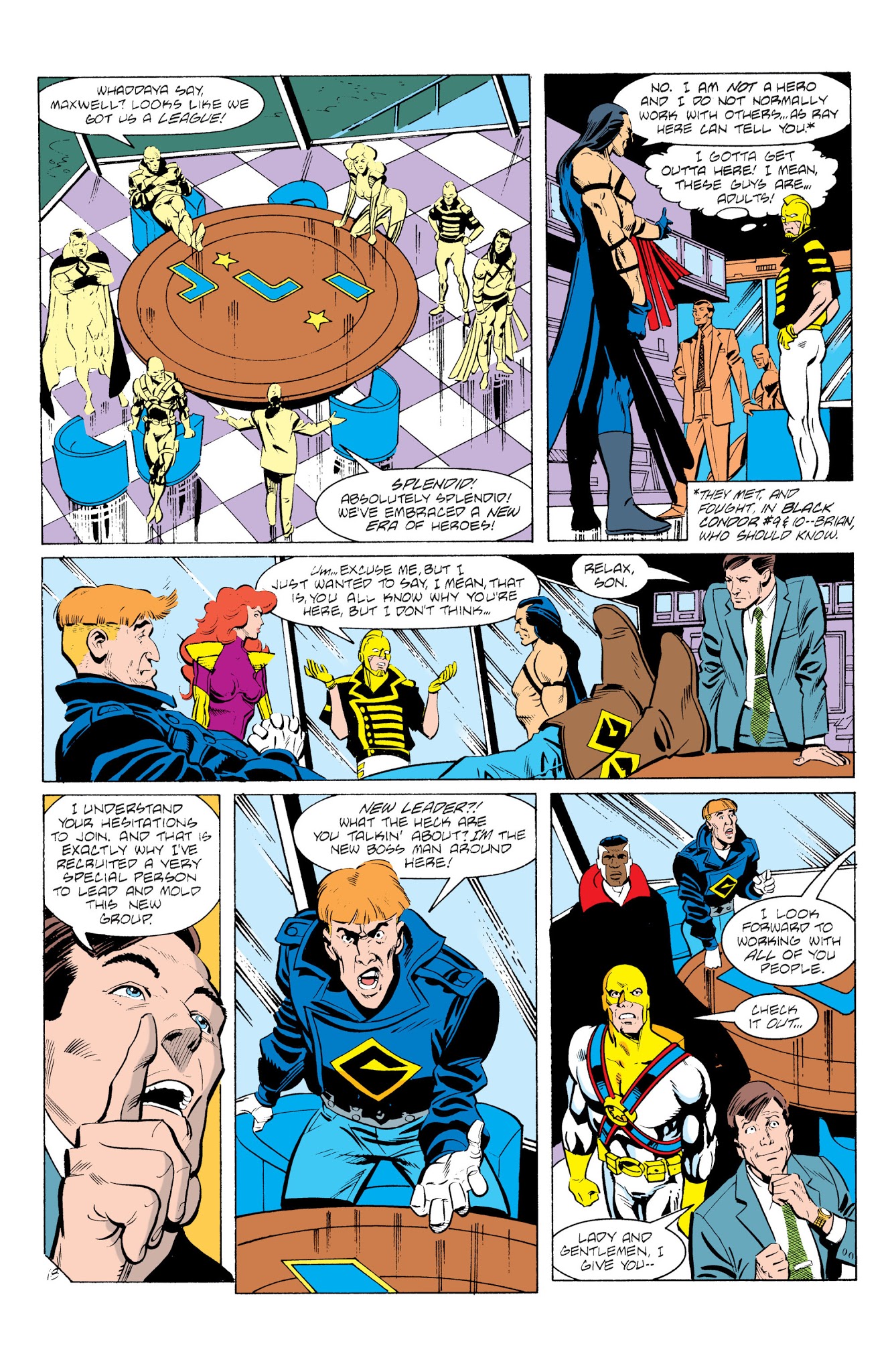 Read online Superman & The Justice League America comic -  Issue #2 - 129