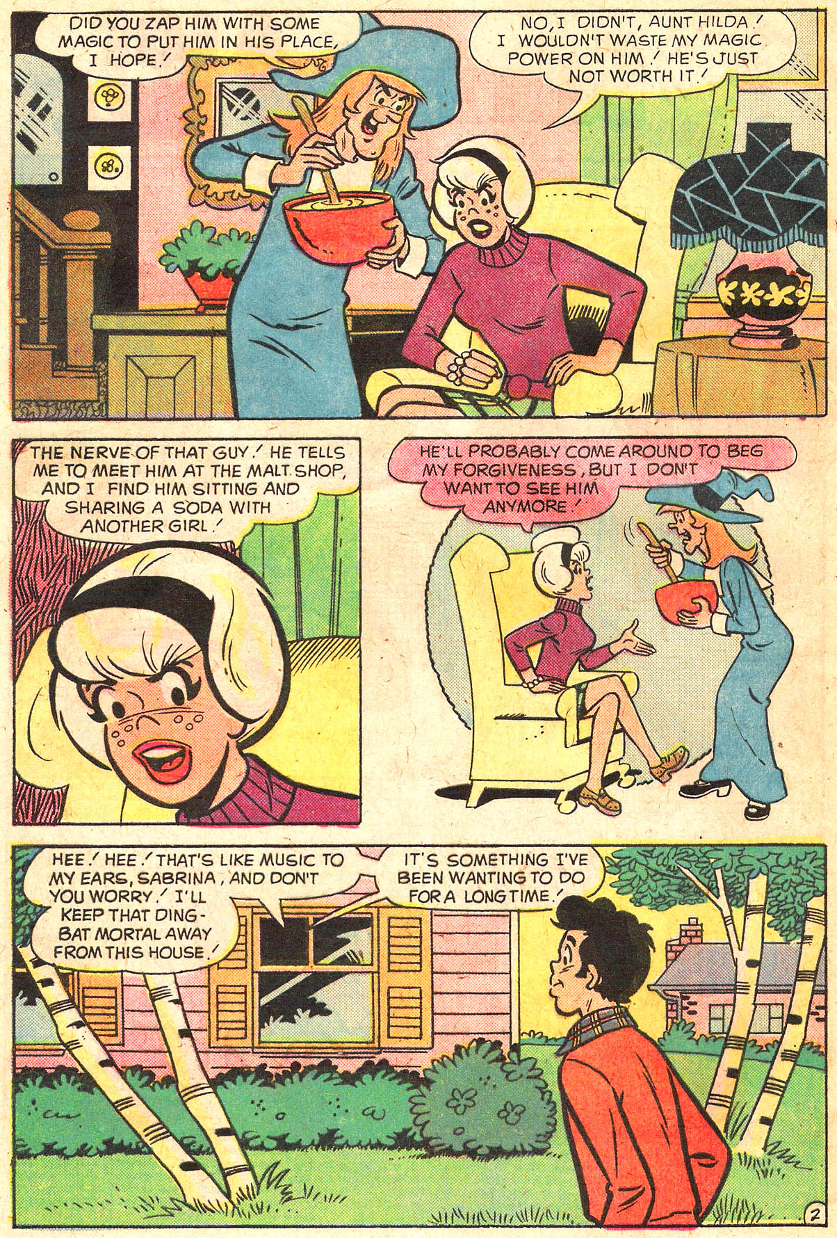 Read online Sabrina The Teenage Witch (1971) comic -  Issue #25 - 4