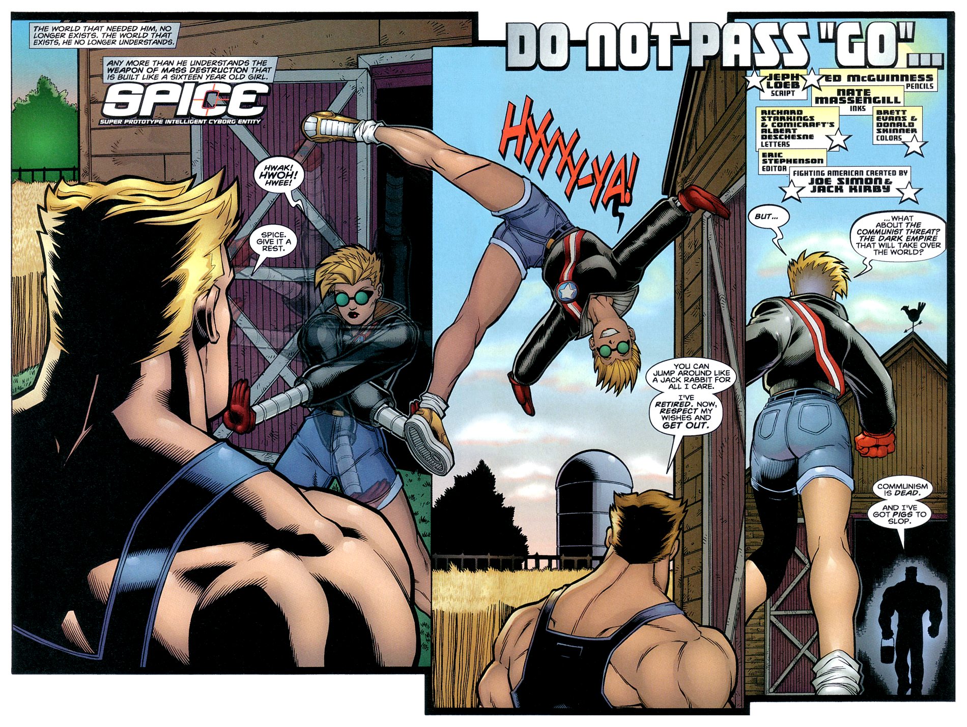 Read online Fighting American: Rules of the Game comic -  Issue #1 - 4