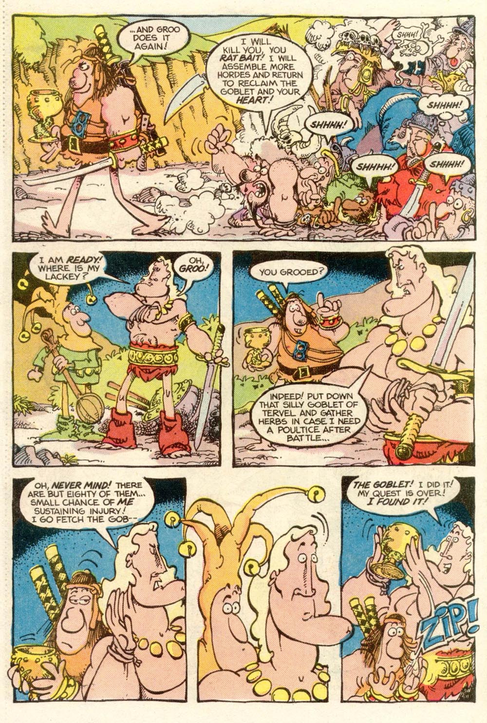Read online Sergio Aragonés Groo the Wanderer comic -  Issue #10 - 23