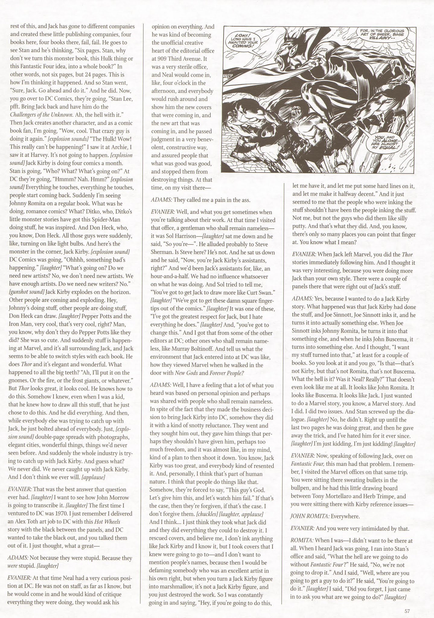 Read online The Jack Kirby Collector comic -  Issue #48 - 58