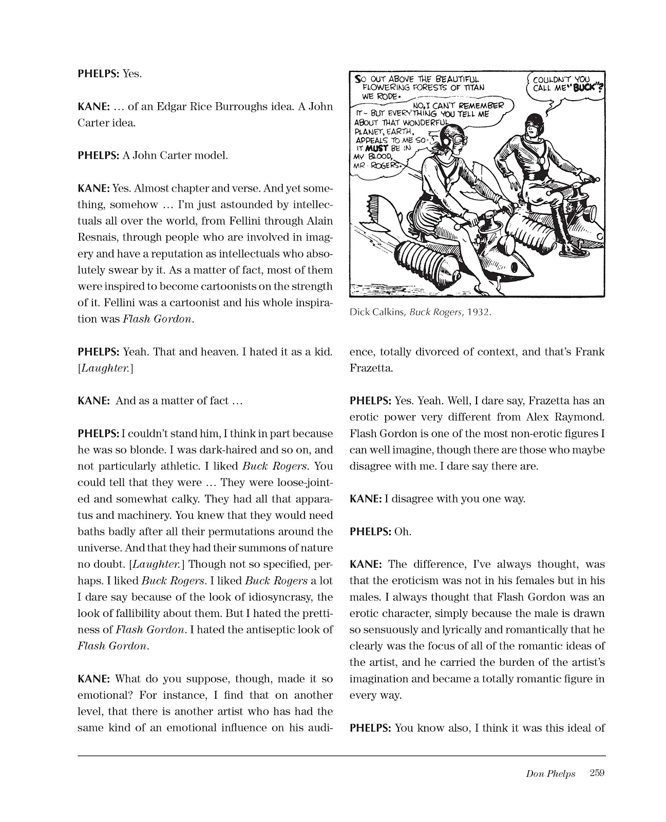 Sparring With Gil Kane: Colloquies On Comic Art and Aesthetics issue TPB (Part 3) - Page 59