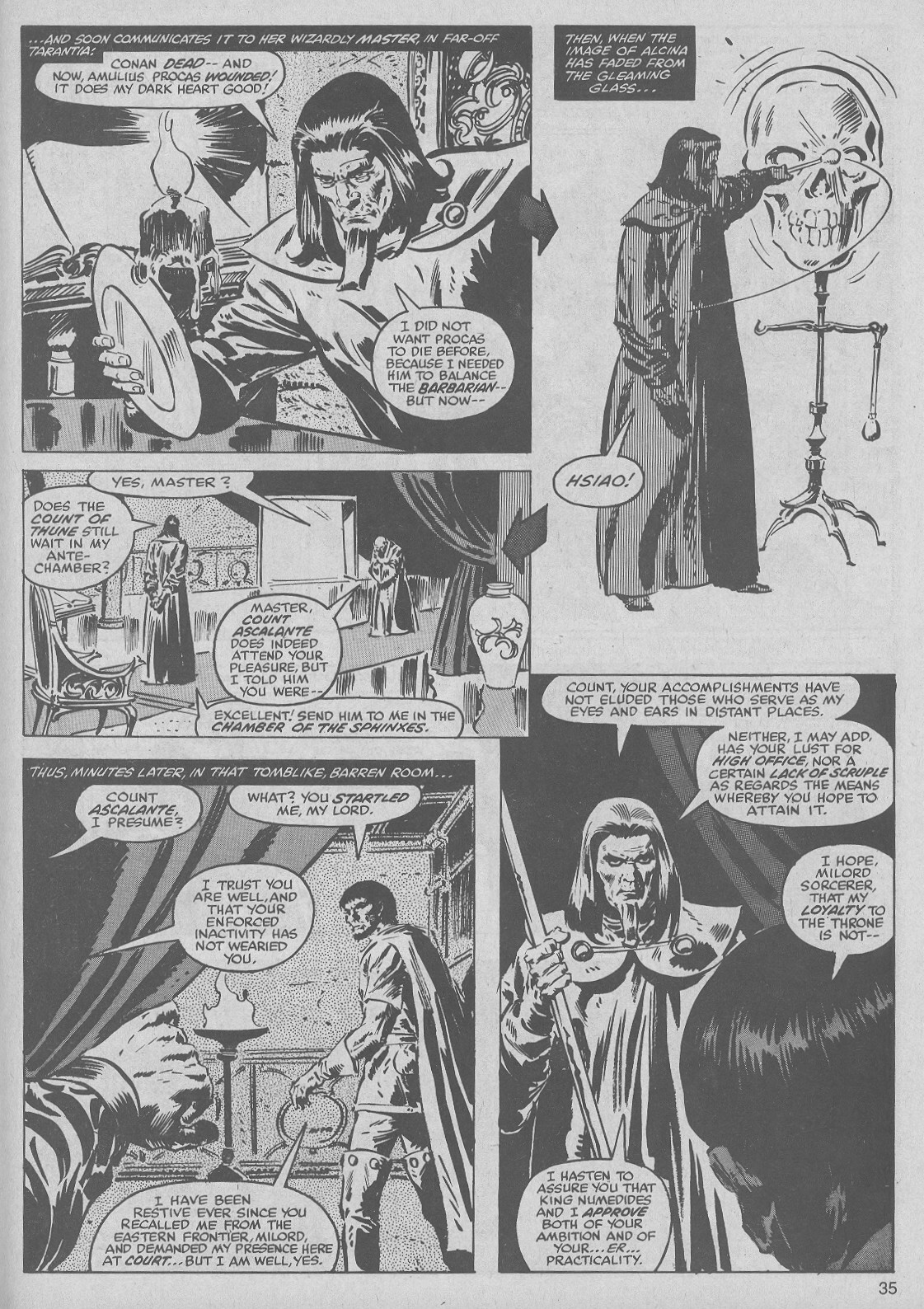 The Savage Sword Of Conan issue 50 - Page 35