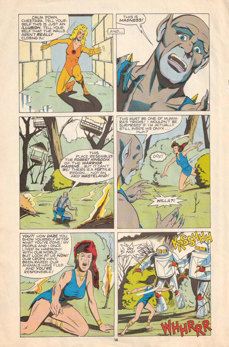 Read online ThunderCats (1987) comic -  Issue #17 - 14