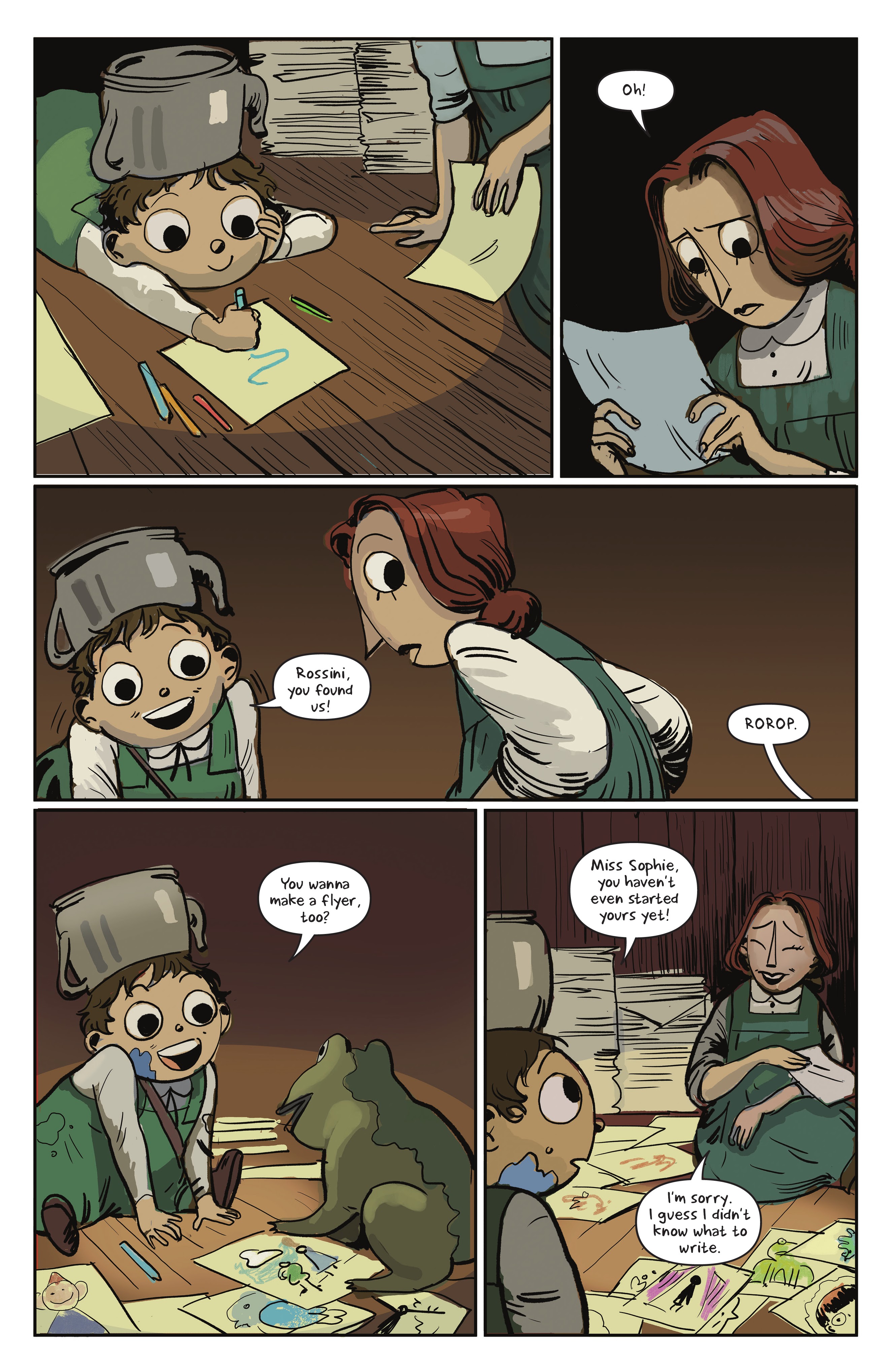 Read online Over the Garden Wall: Soulful Symphonies comic -  Issue # TPB - 37