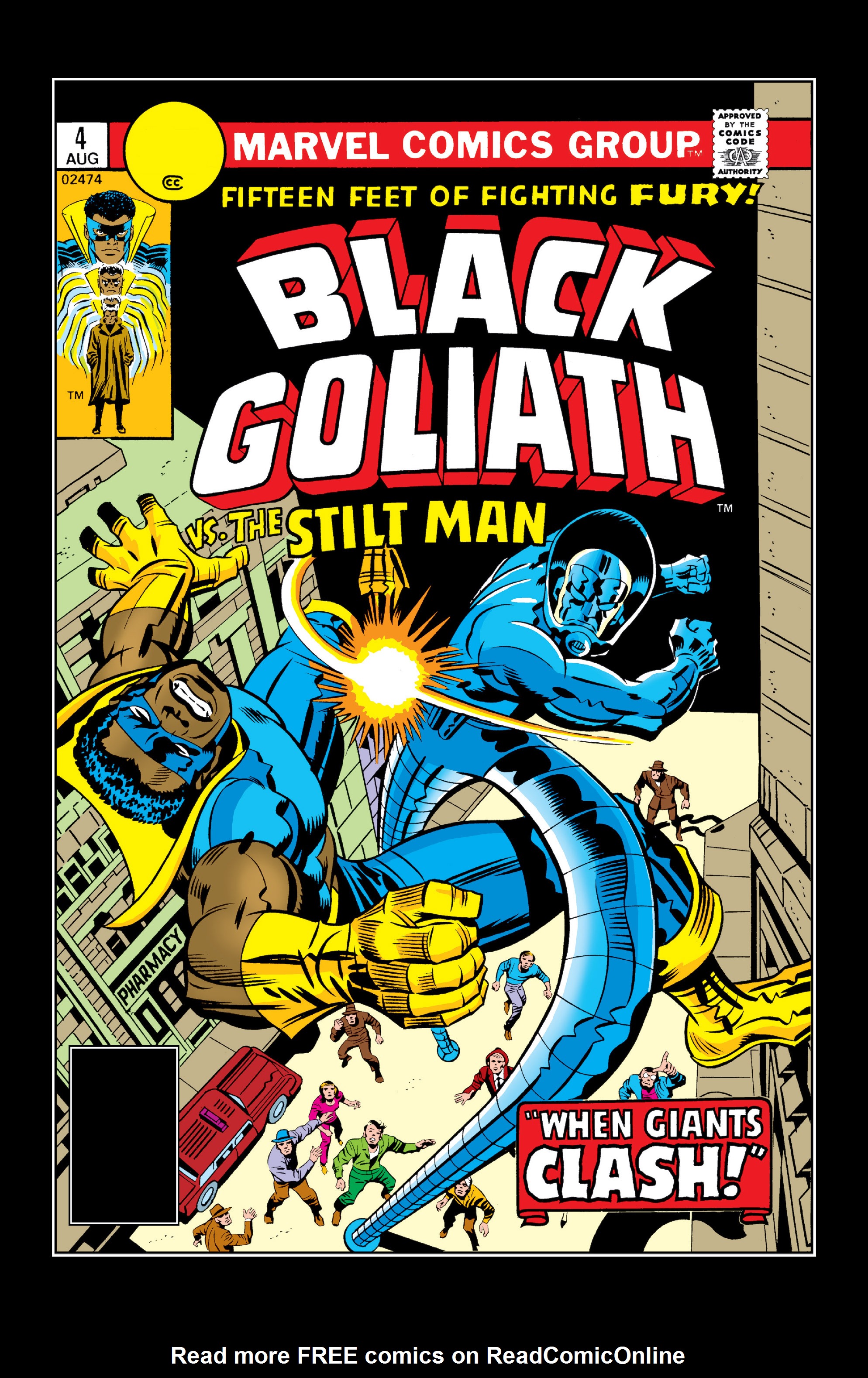 Read online Black Goliath comic -  Issue #4 - 1