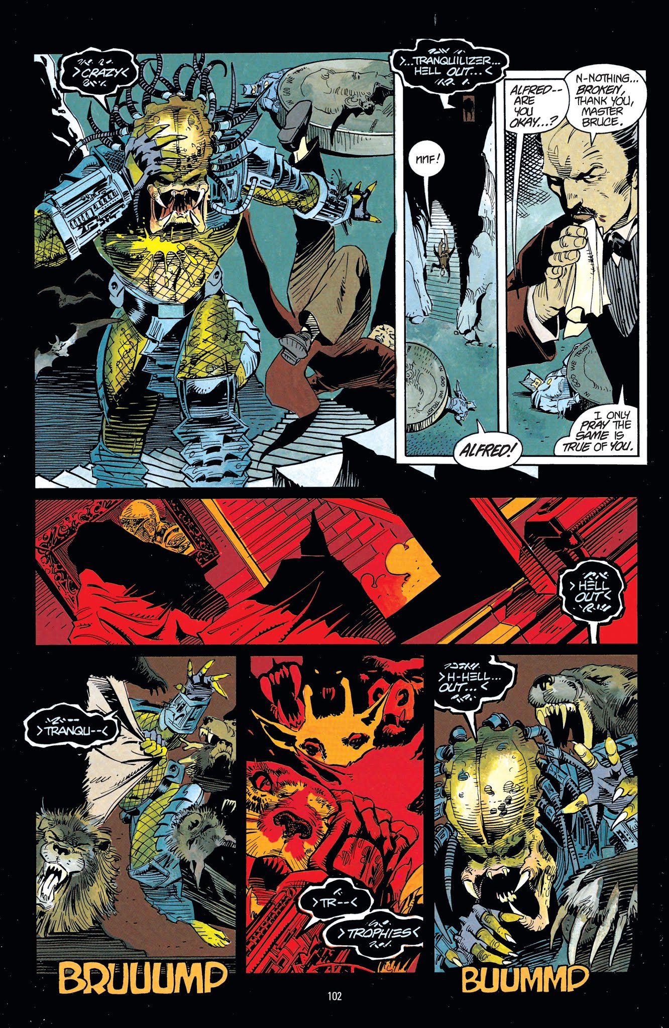 Read online DC Comics/Dark Horse Comics: Batman vs. Predator comic -  Issue # TPB (Part 1) - 97