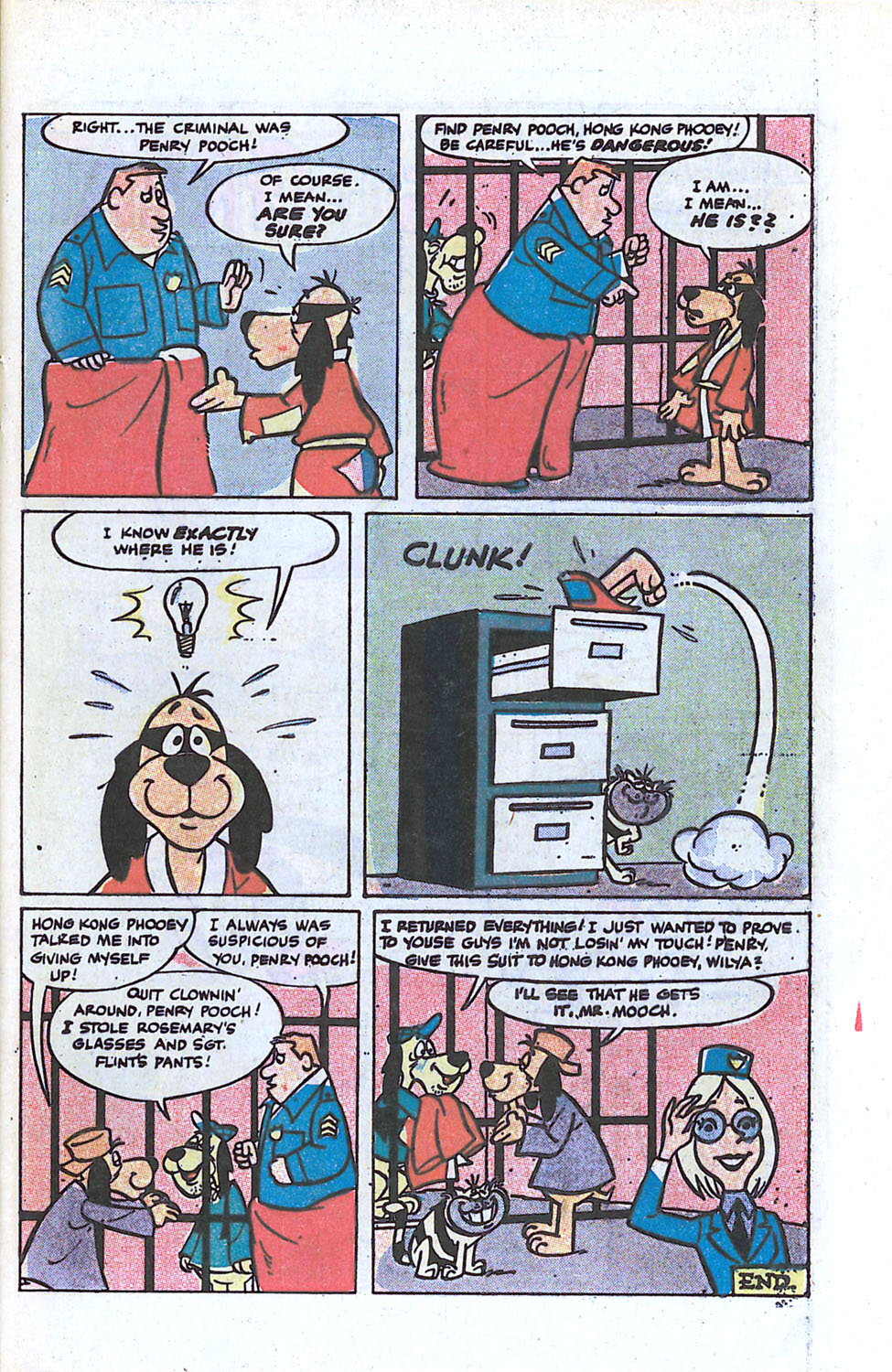 Read online Hong Kong Phooey comic -  Issue #9 - 9