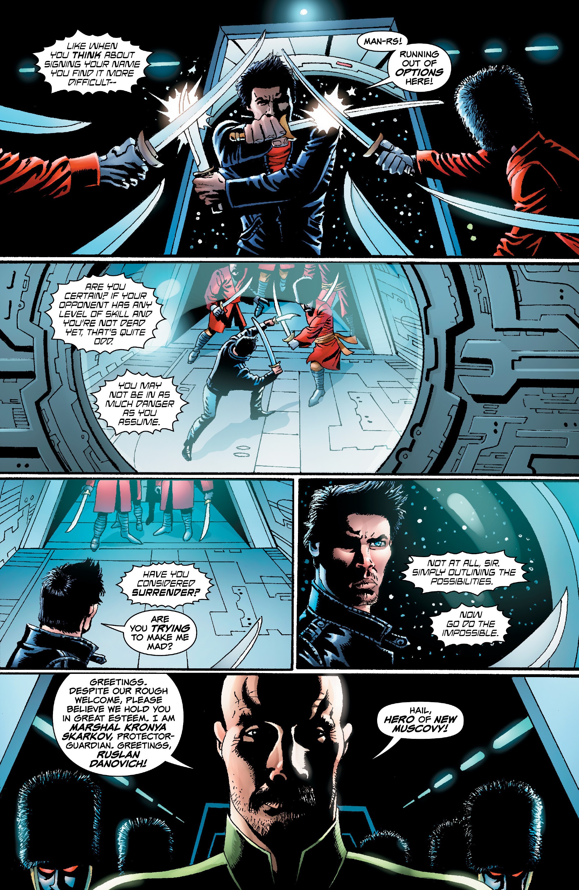 Read online The Rook: Desperate Times comic -  Issue # TPB - 42