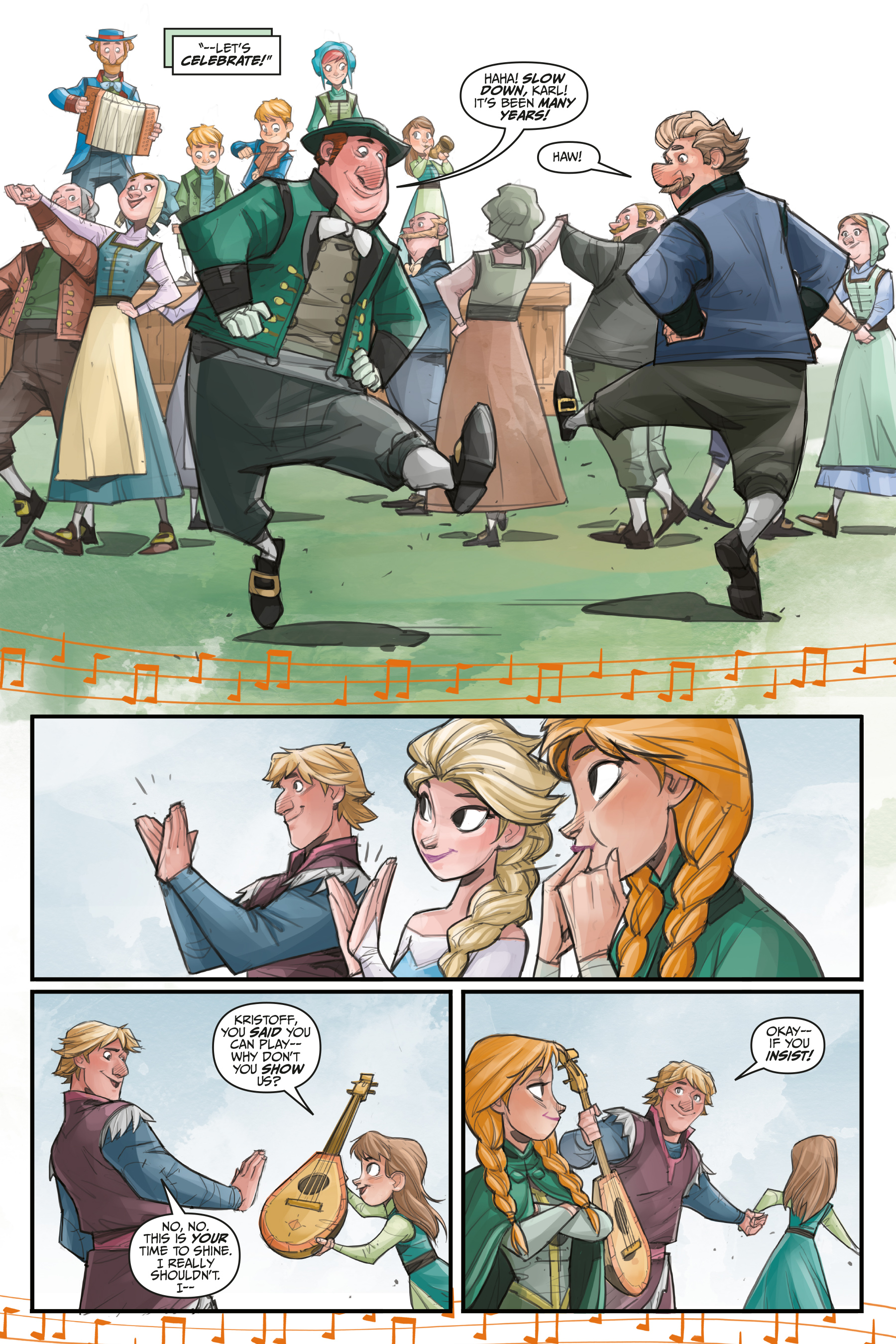 Read online Disney Frozen: Reunion Road comic -  Issue # _TPB - 61