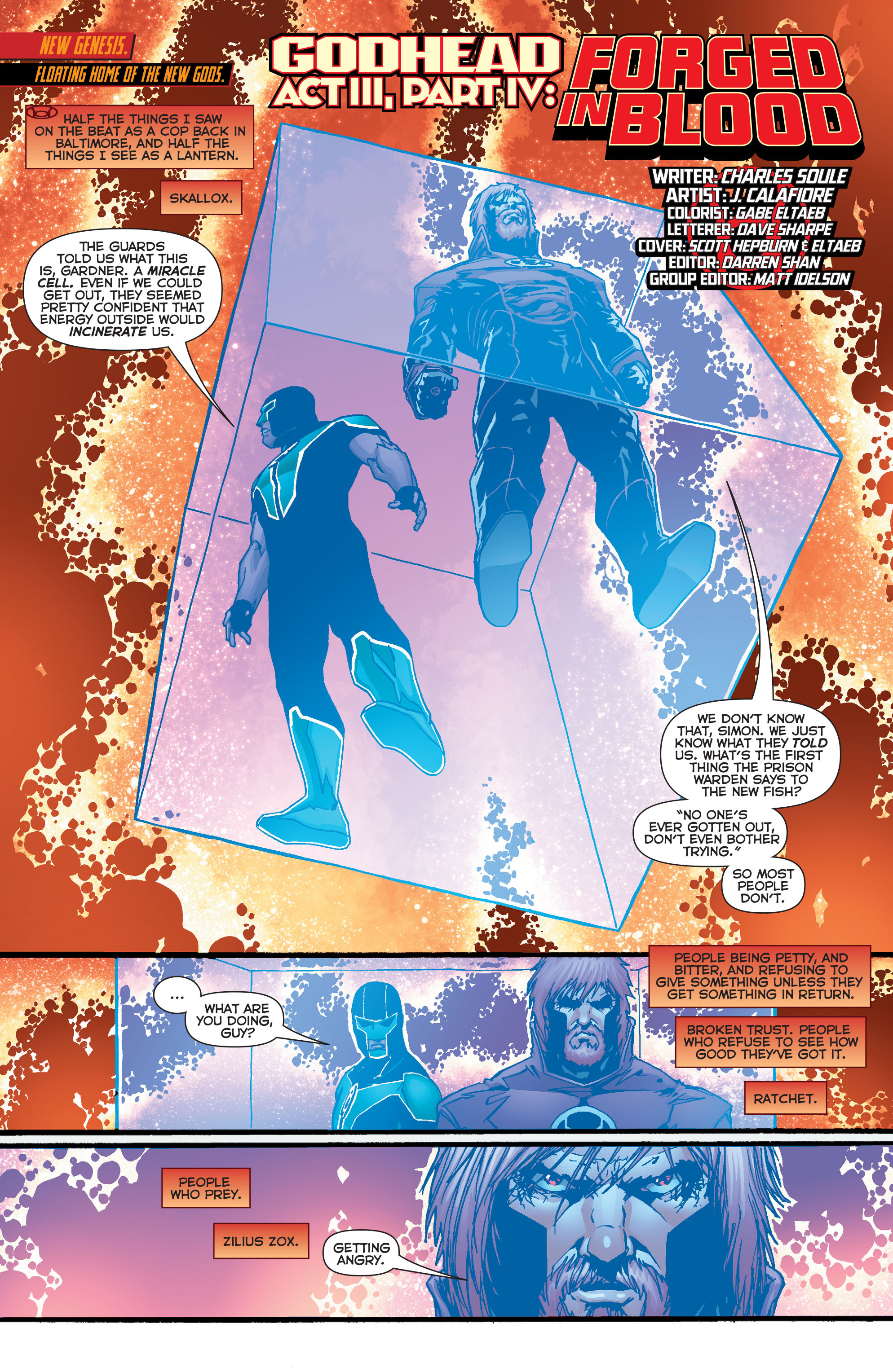 Green Lantern/New Gods: Godhead Issue #15 #15 - English 2